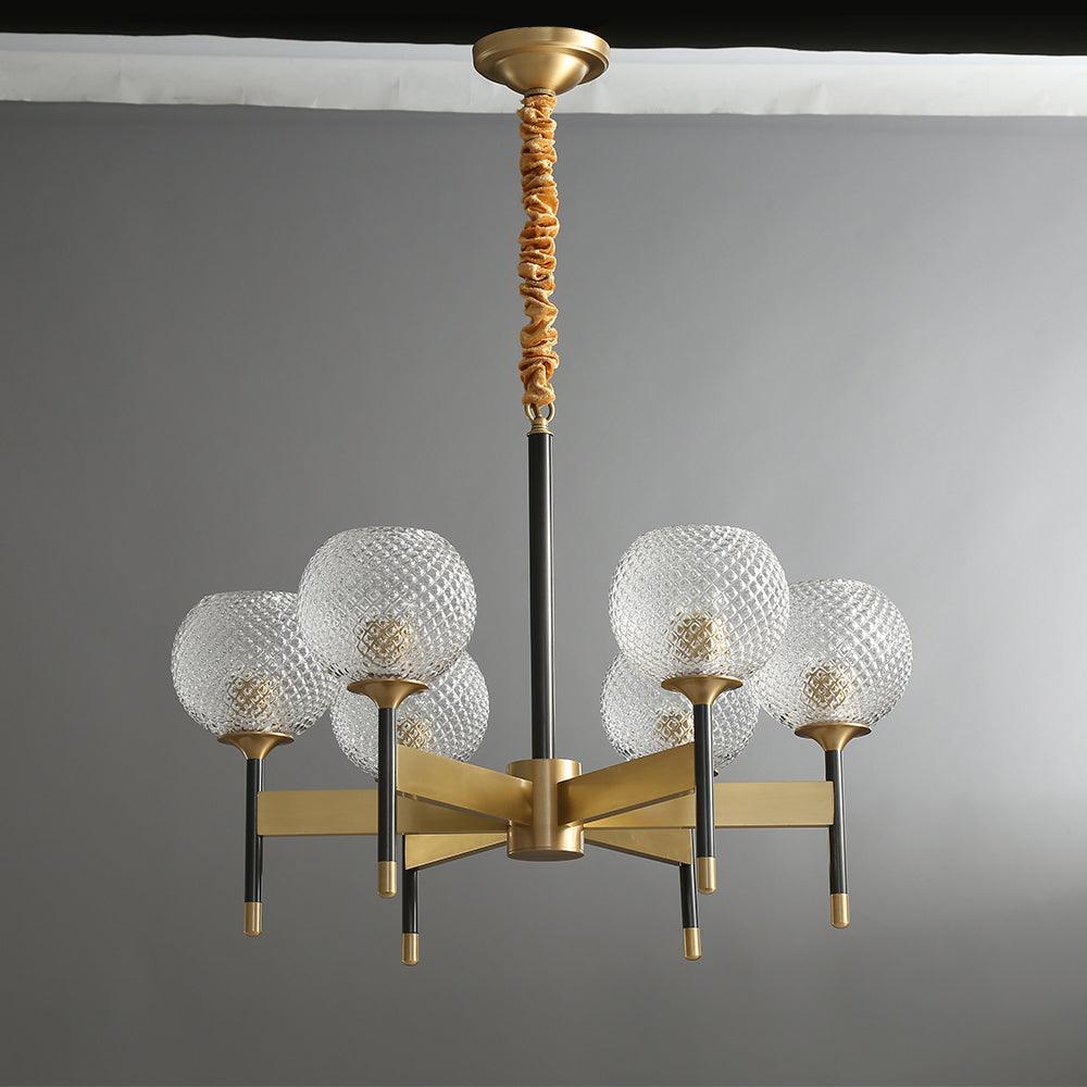 Glint Modern Brass Chandelier - Letslighting