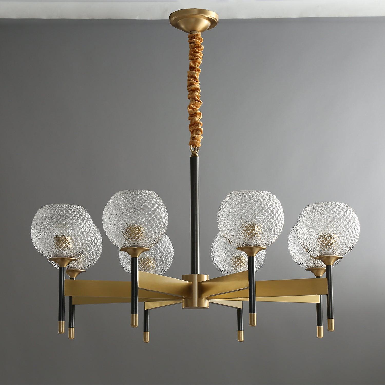 Glint Modern Brass Chandelier - Letslighting