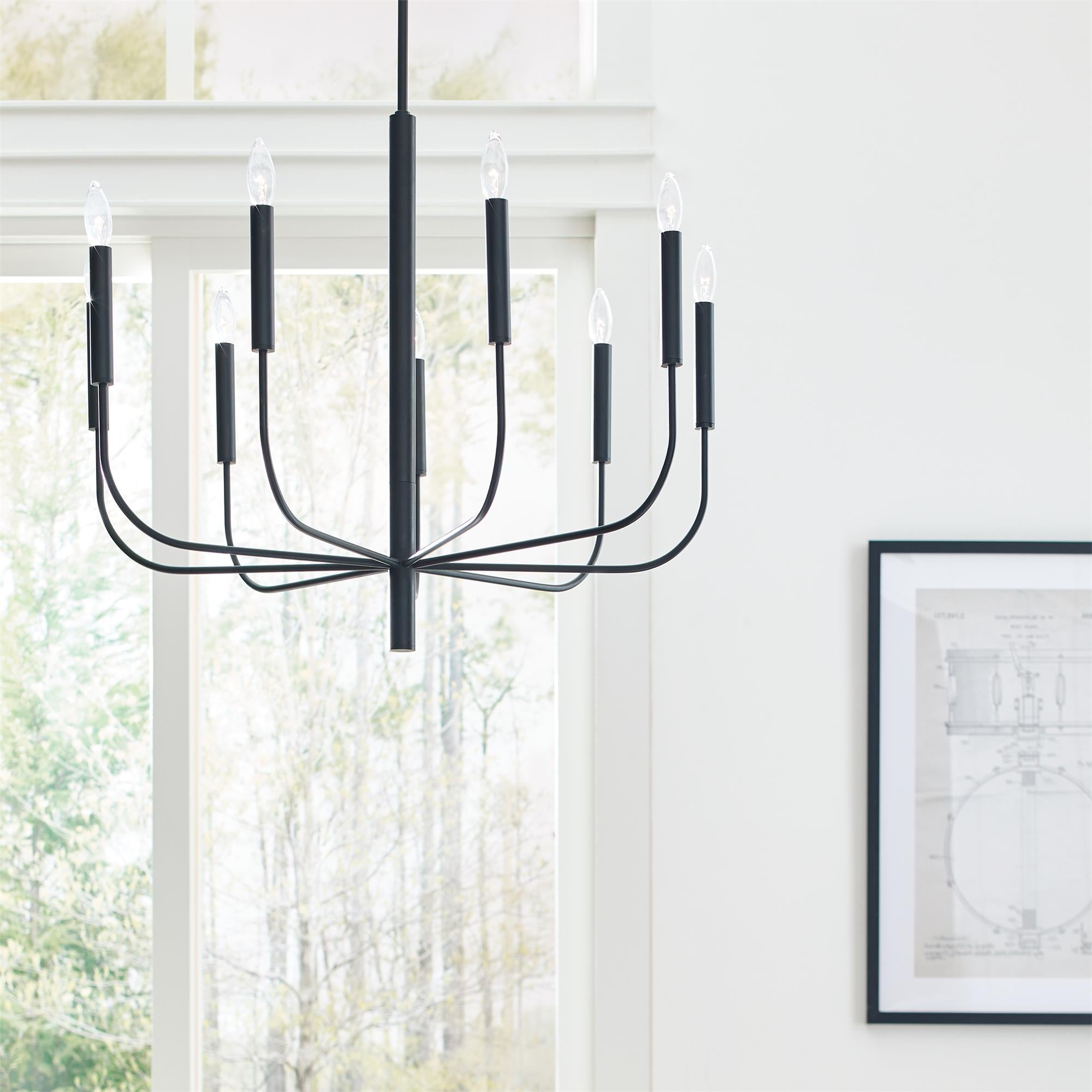 Olcarel Vintage Industrial Brass Chandelier - Letslighting
