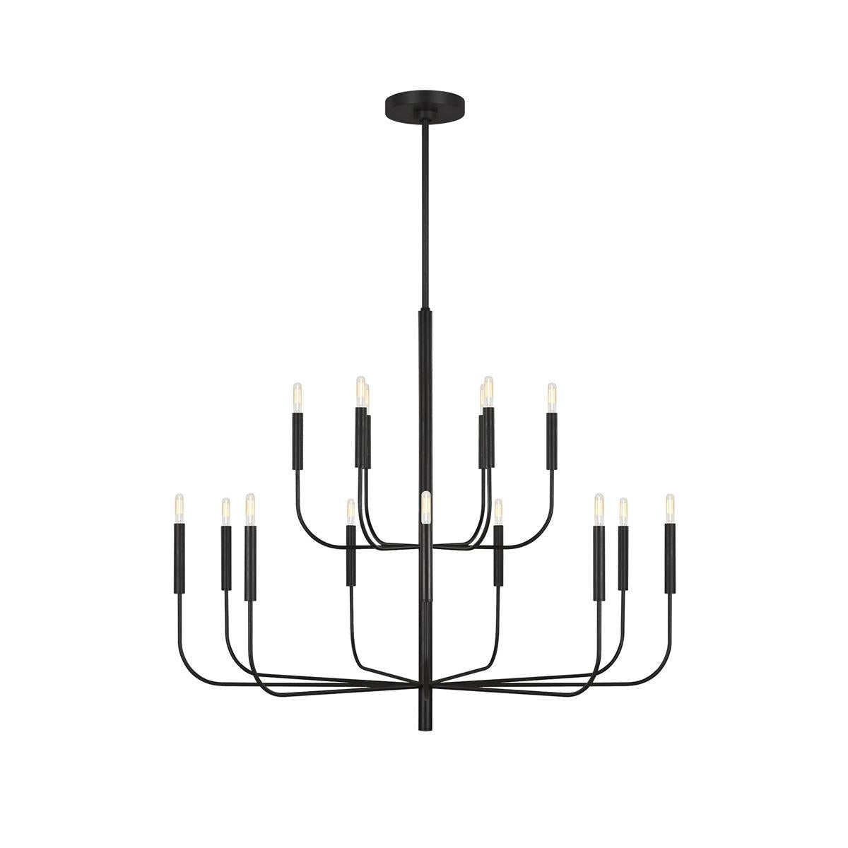 Olcarel Vintage Industrial Brass Chandelier - Letslighting