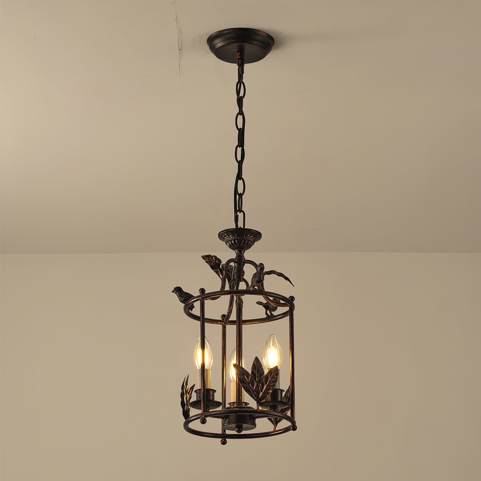 Silva Lantern Pendant Lamp Baroque Style