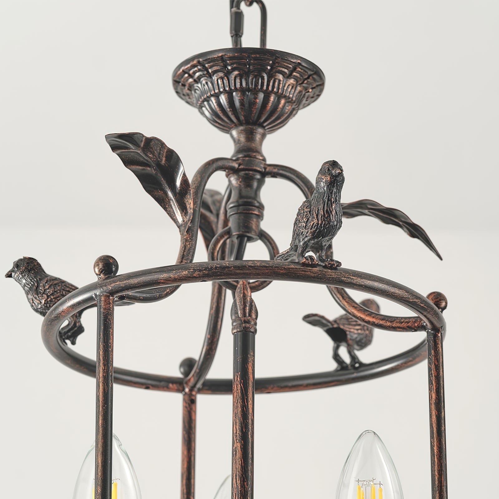 Silva Lantern Pendant Lamp Baroque Style