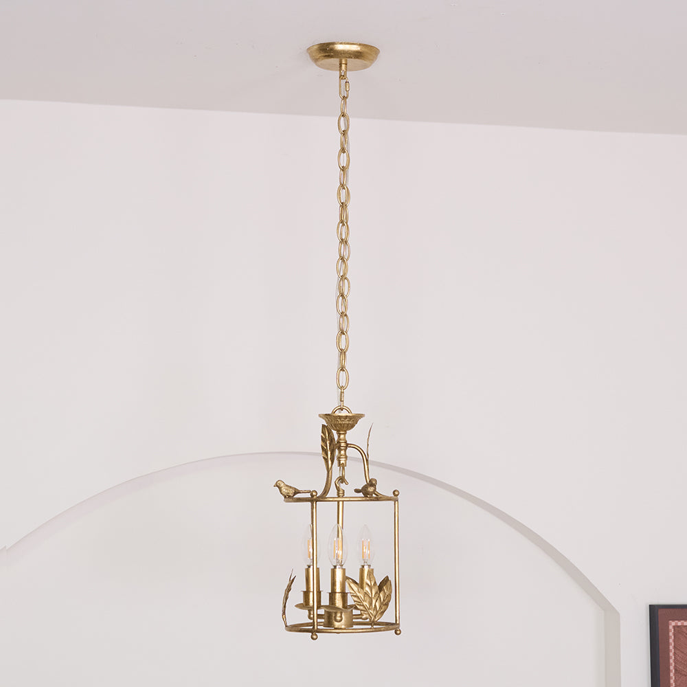 Silva Lantern Pendant Lamp Baroque Style