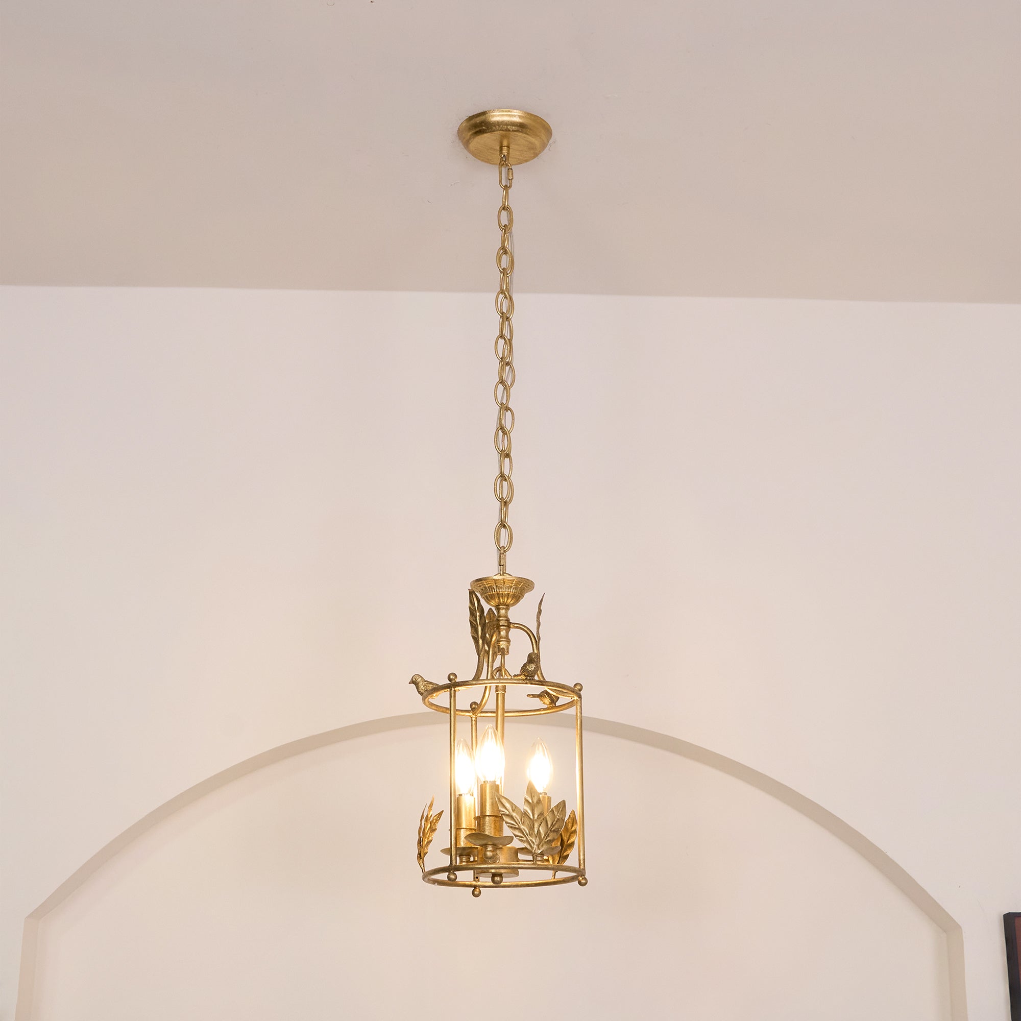 Silva Lantern Pendant Lamp Baroque Style