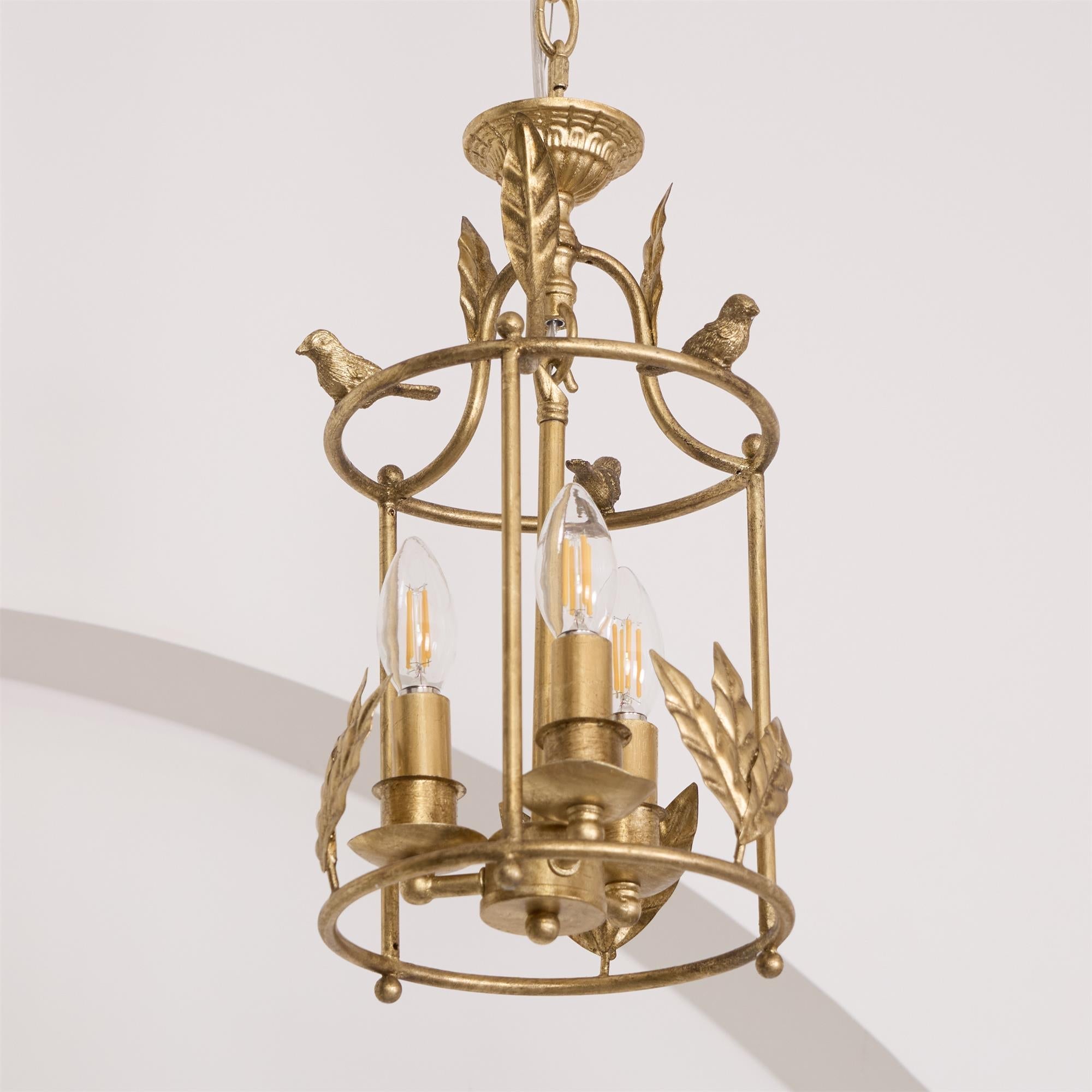 Silva Lantern Pendant Lamp Baroque Style