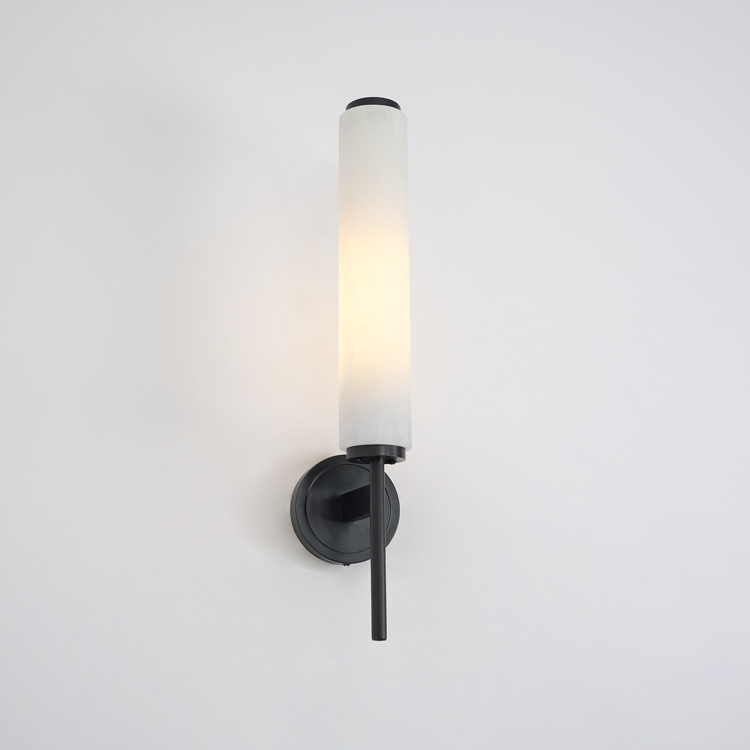 Kristy Art Deco Alabaster Wall Lamp