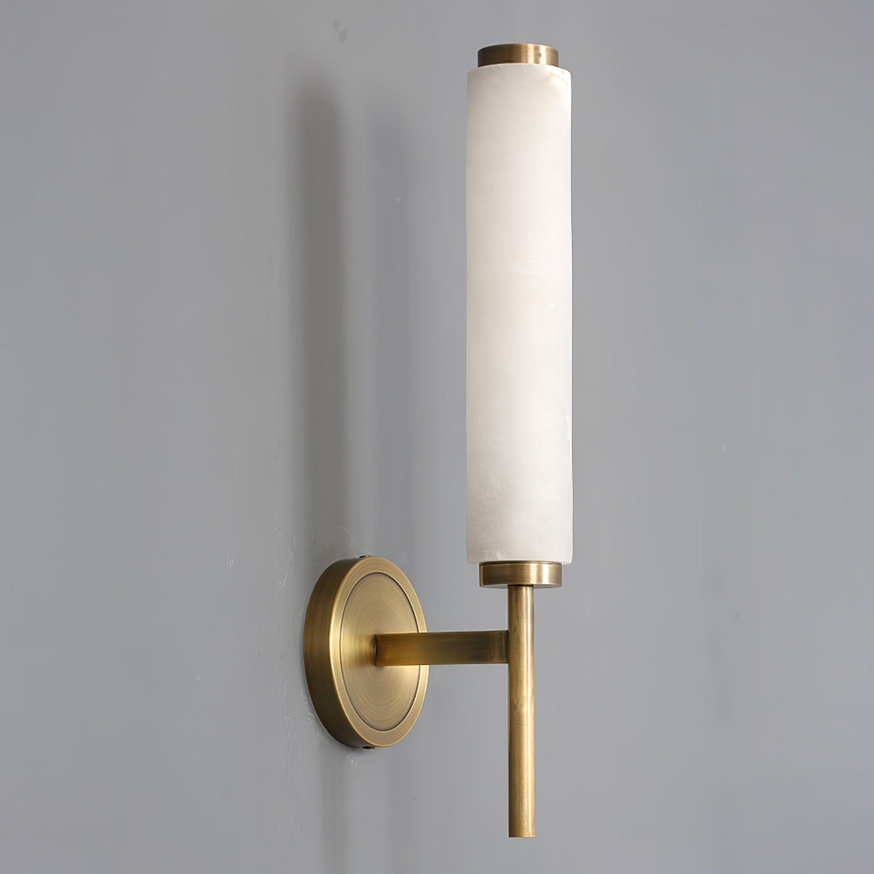Kristy Art Deco Alabaster Wall Lamp
