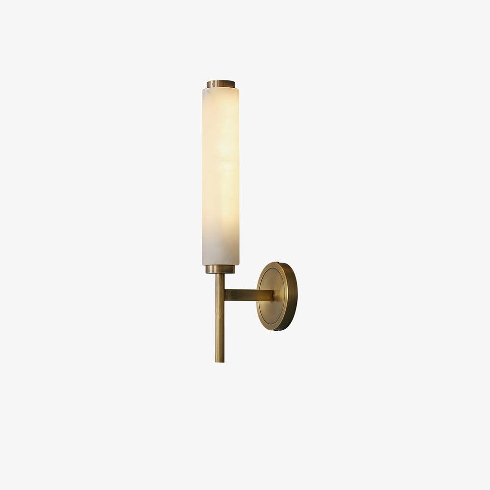 Kristy Art Deco Alabaster Wall Lamp