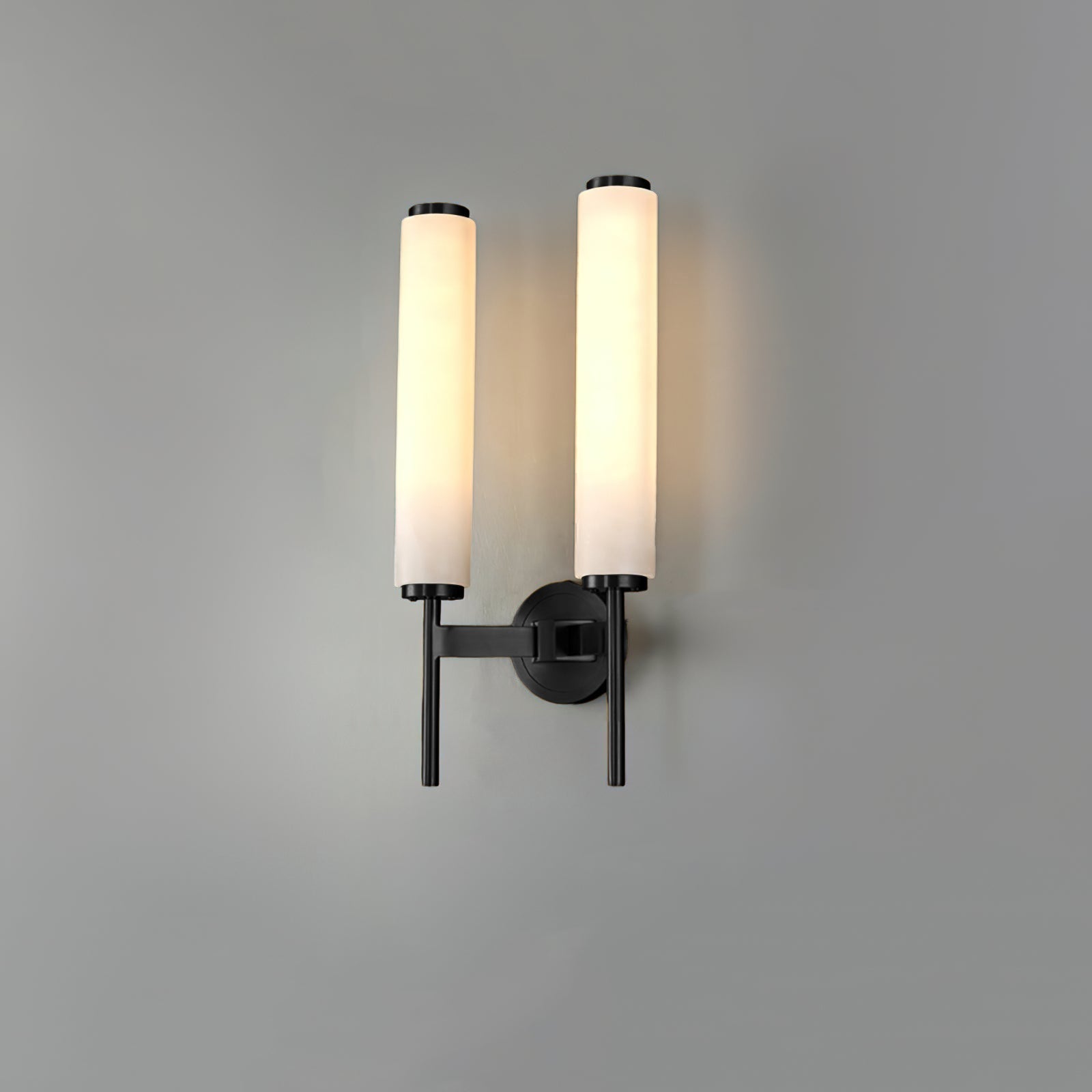 Kristy Art Deco Alabaster Wall Lamp