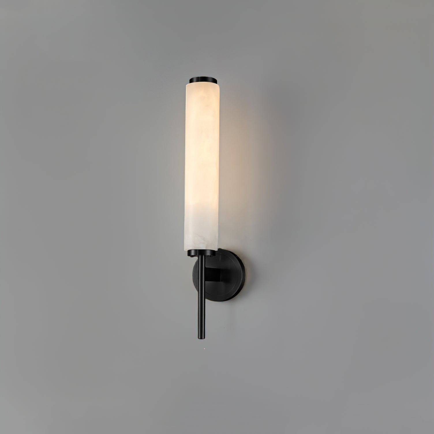 Kristy Art Deco Alabaster Wall Lamp
