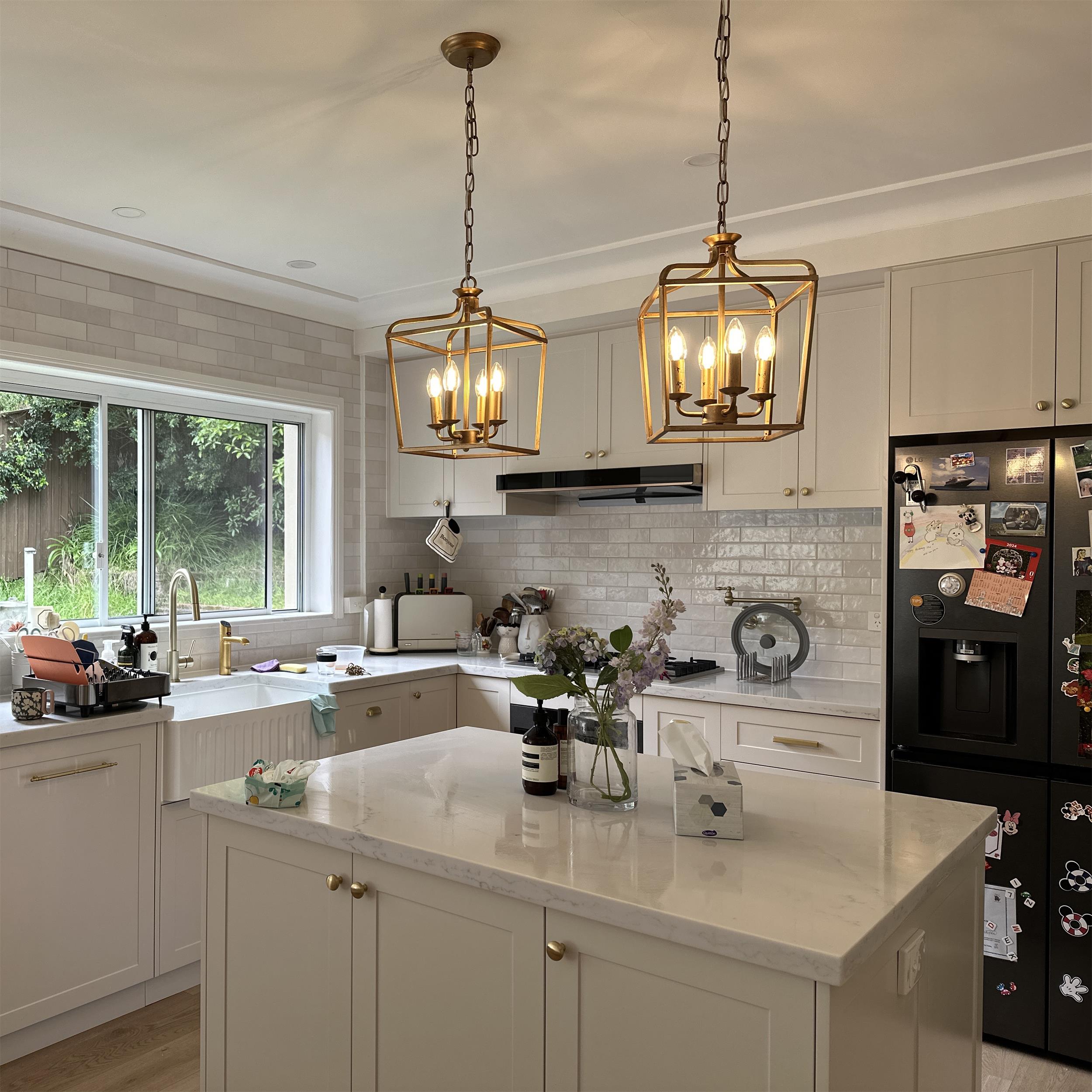 Lyra Postmodern Luxury Copper Crystal Chandelier - Letslighting