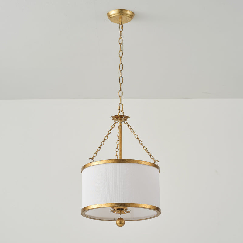 Helix Drum Individual Creativity Fabric Pendant Lamp - Letslighting