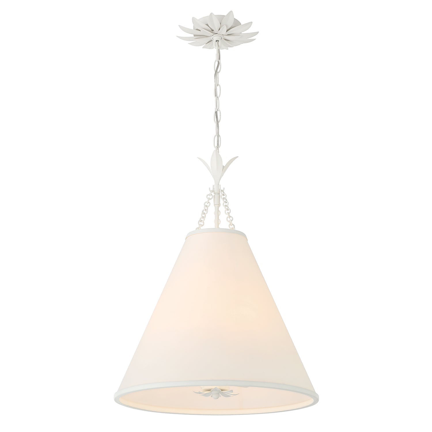 Aeon Modern Minimalist Brass Fabric Pendant Lamp - Letslighting
