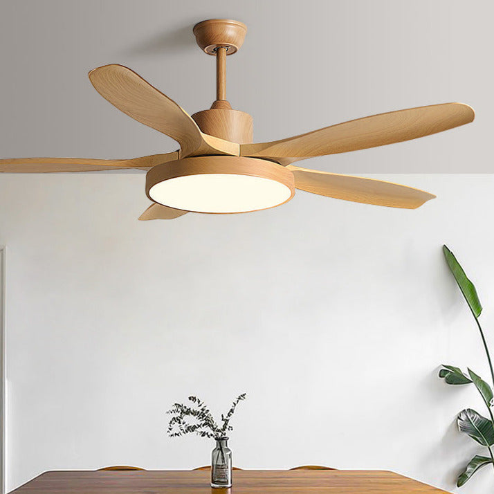 Nielsen Ceiling Fan Light 52″ Wood Color - Letslighting