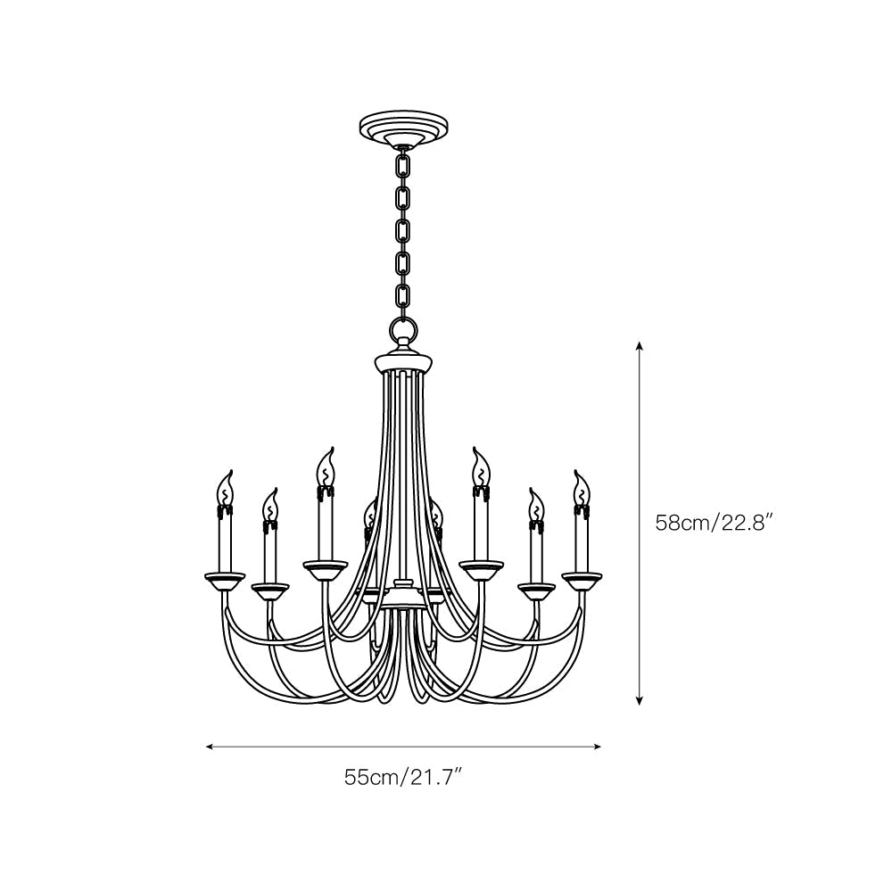 Calyx Postmodern Elegance Luxury Chandelier - Letslighting