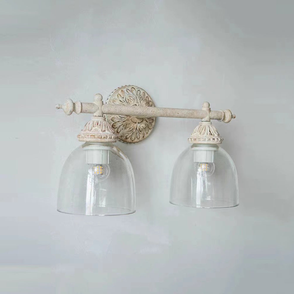 Orion Vintage Industrial Vanity Glass Wall Lamp - Letslighting
