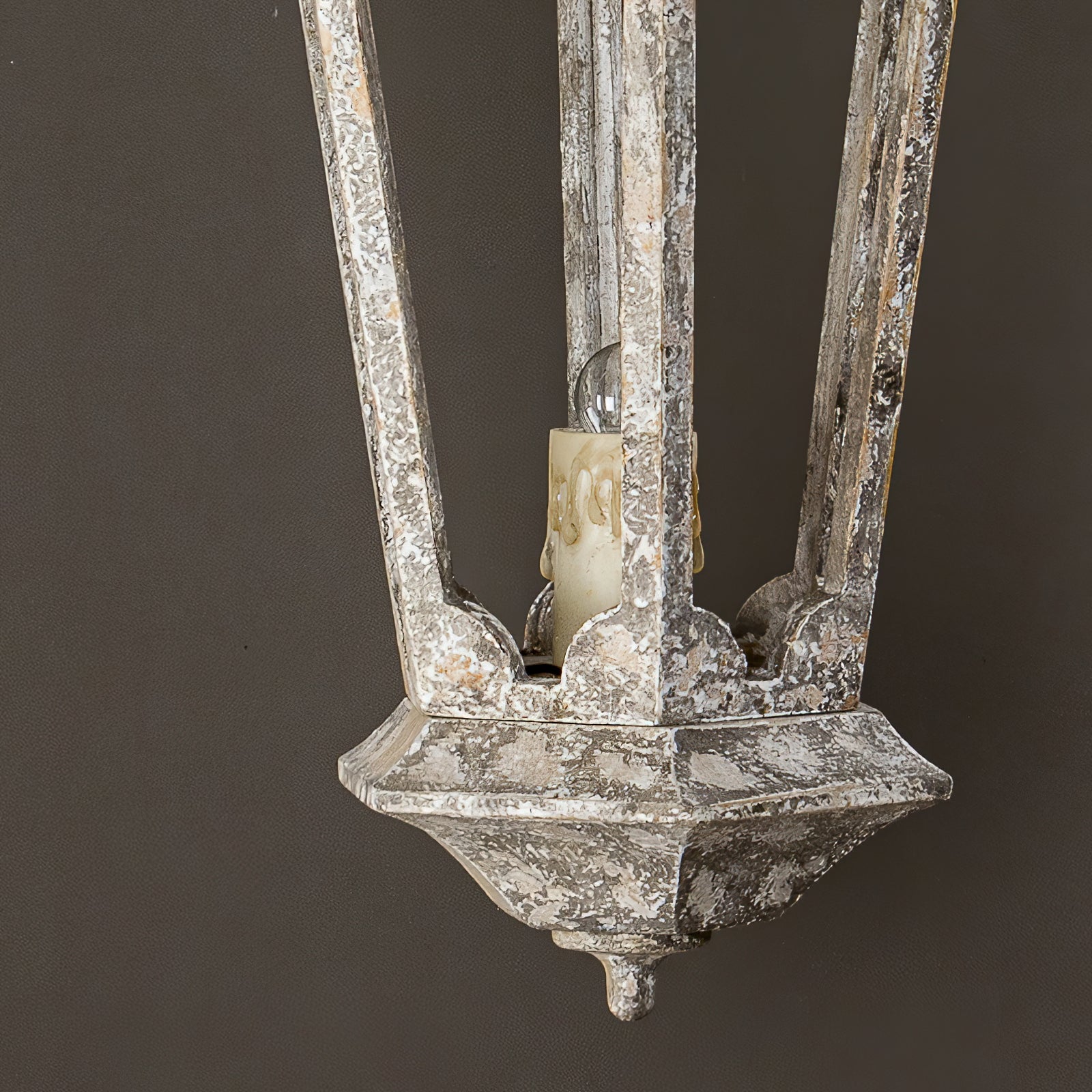 Seren Postmodern Luxury Elegance Wood Resin Lantern Pendant Lamp - Letslighting