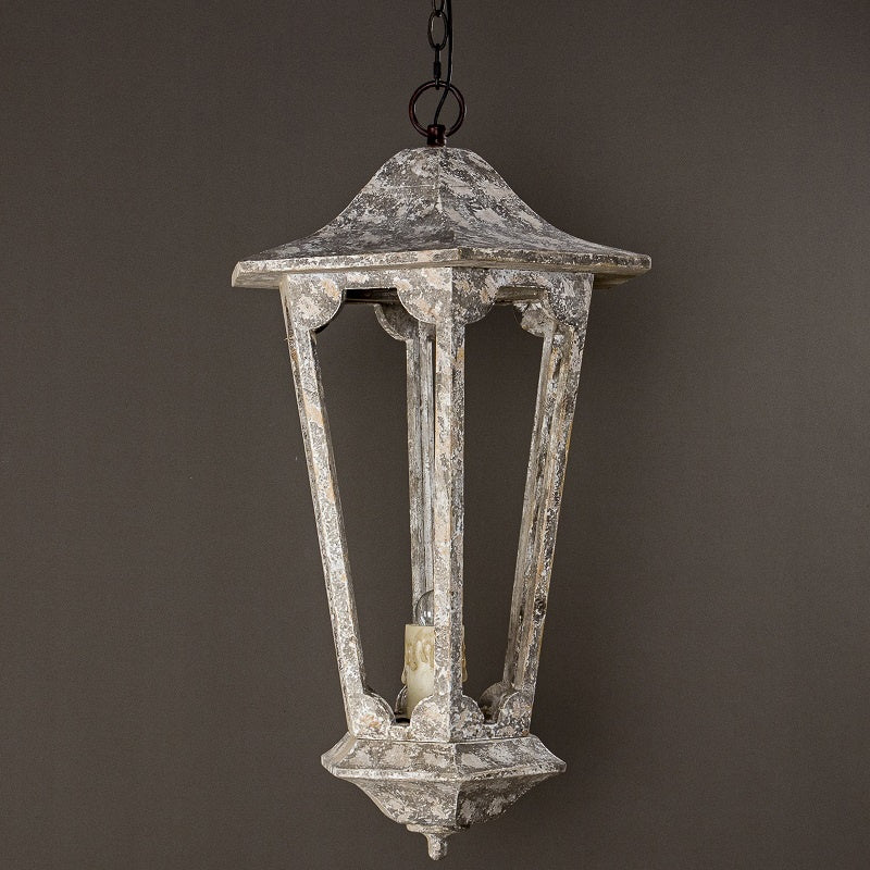 Seren Postmodern Luxury Elegance Wood Resin Lantern Pendant Lamp - Letslighting