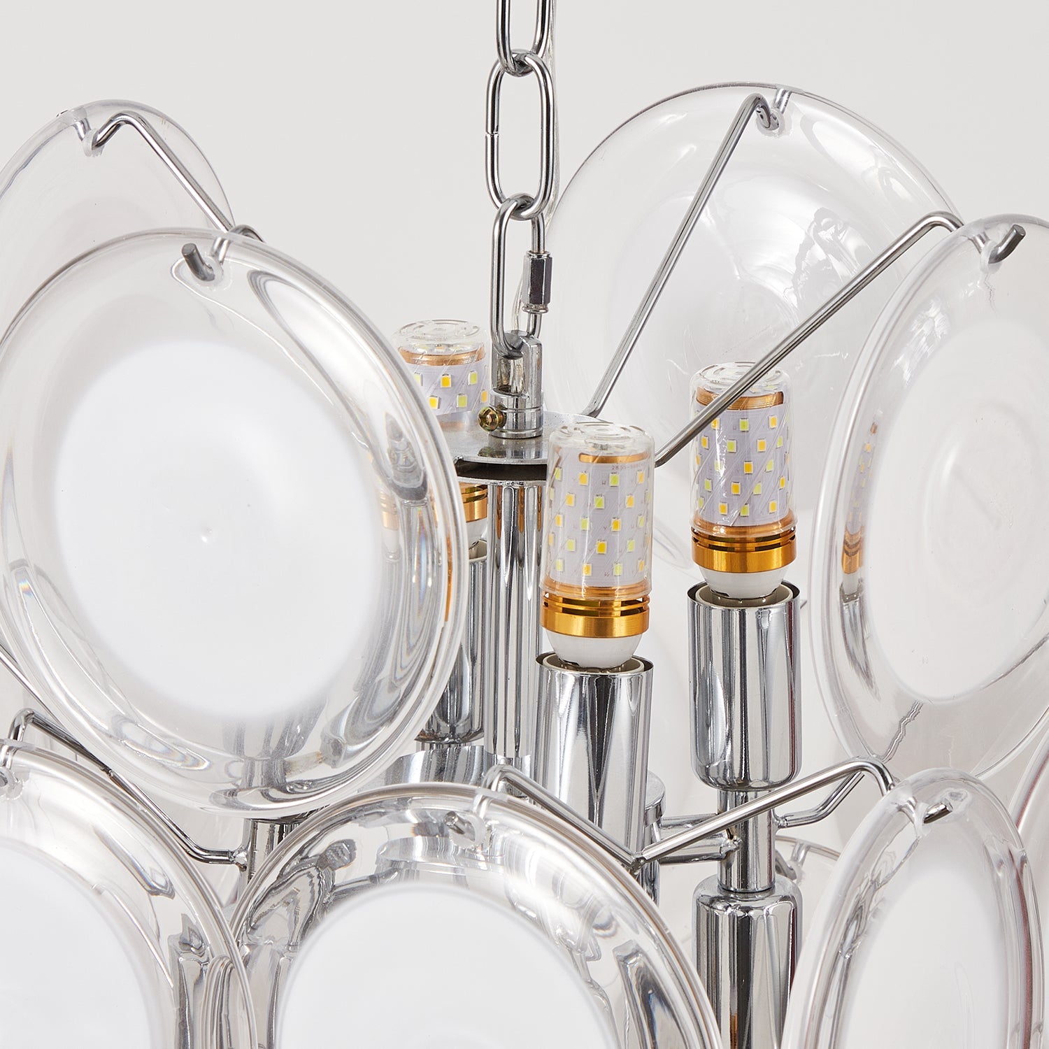 Brunelle Pendant Lamp Polished Glass Elegance - Letslighting