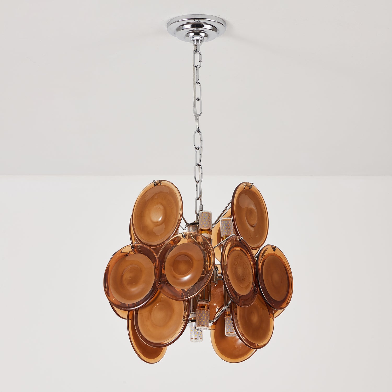 Brunelle Pendant Lamp Polished Glass Elegance - Letslighting