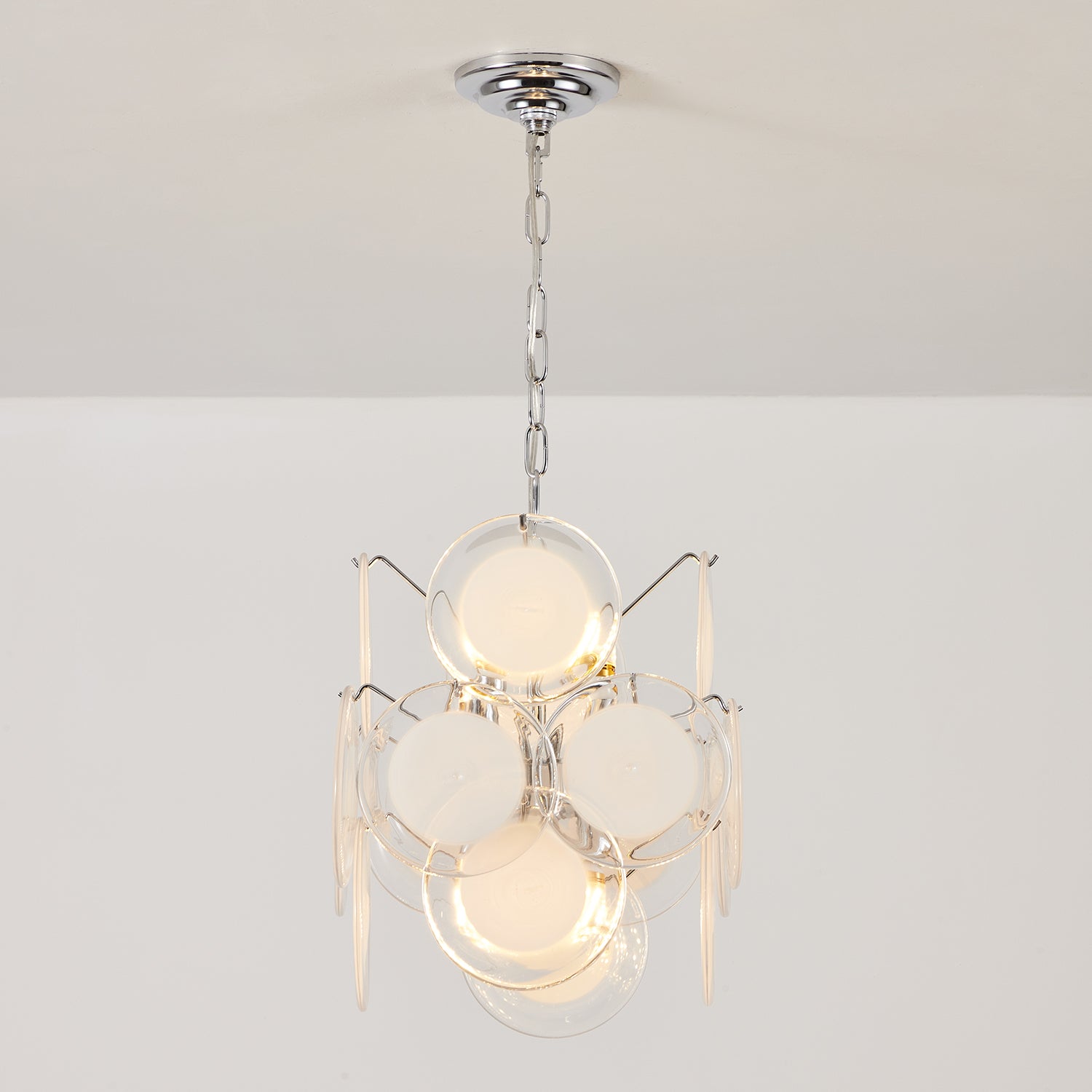 Brunelle Pendant Lamp Polished Glass Elegance - Letslighting