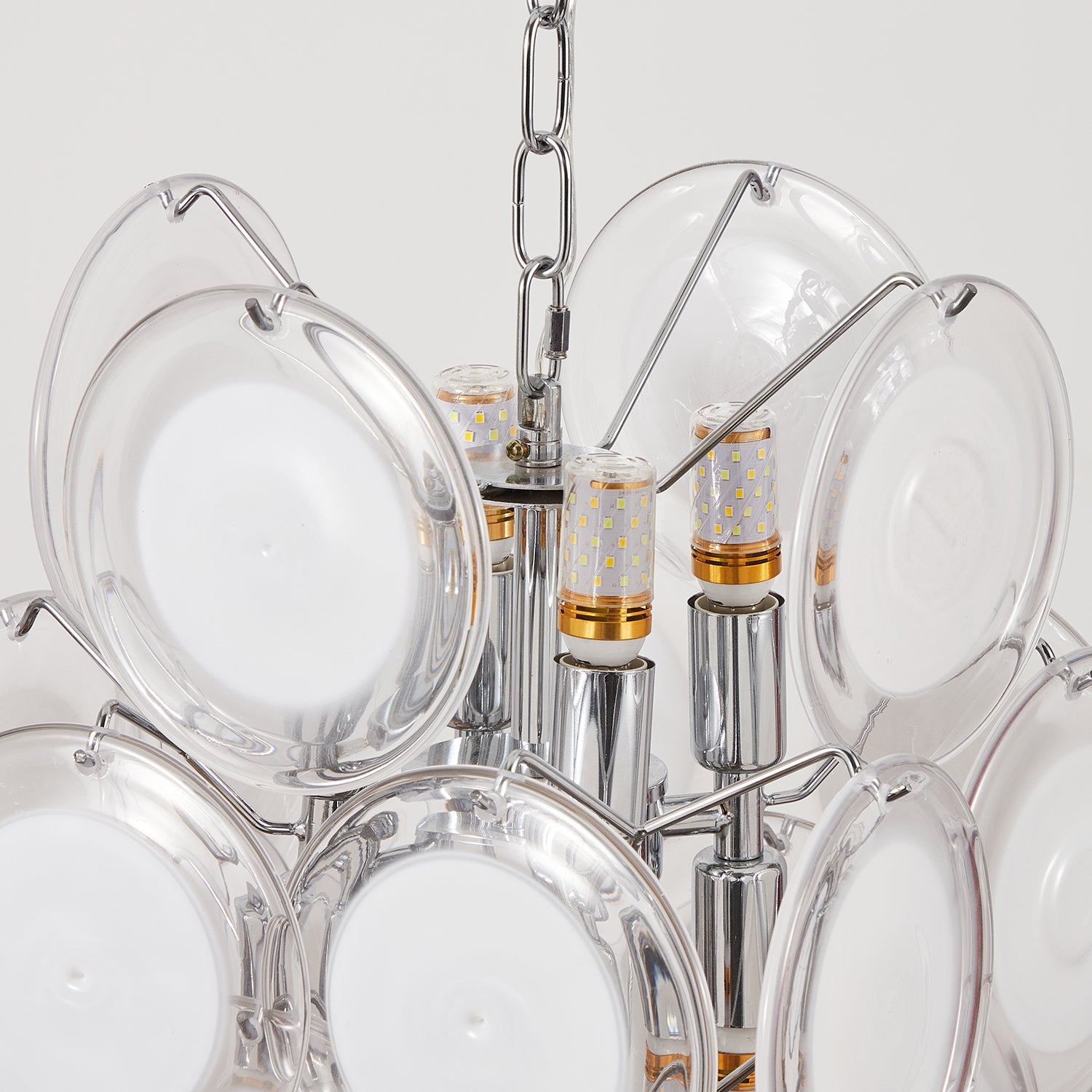 Brunelle Pendant Lamp Polished Glass Elegance - Letslighting