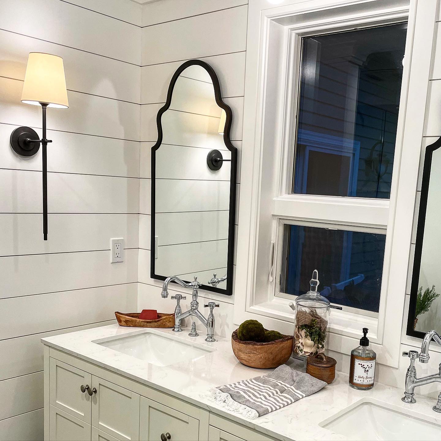 Silva Brass White Tapered Shade Wall Lamp - Letslighting