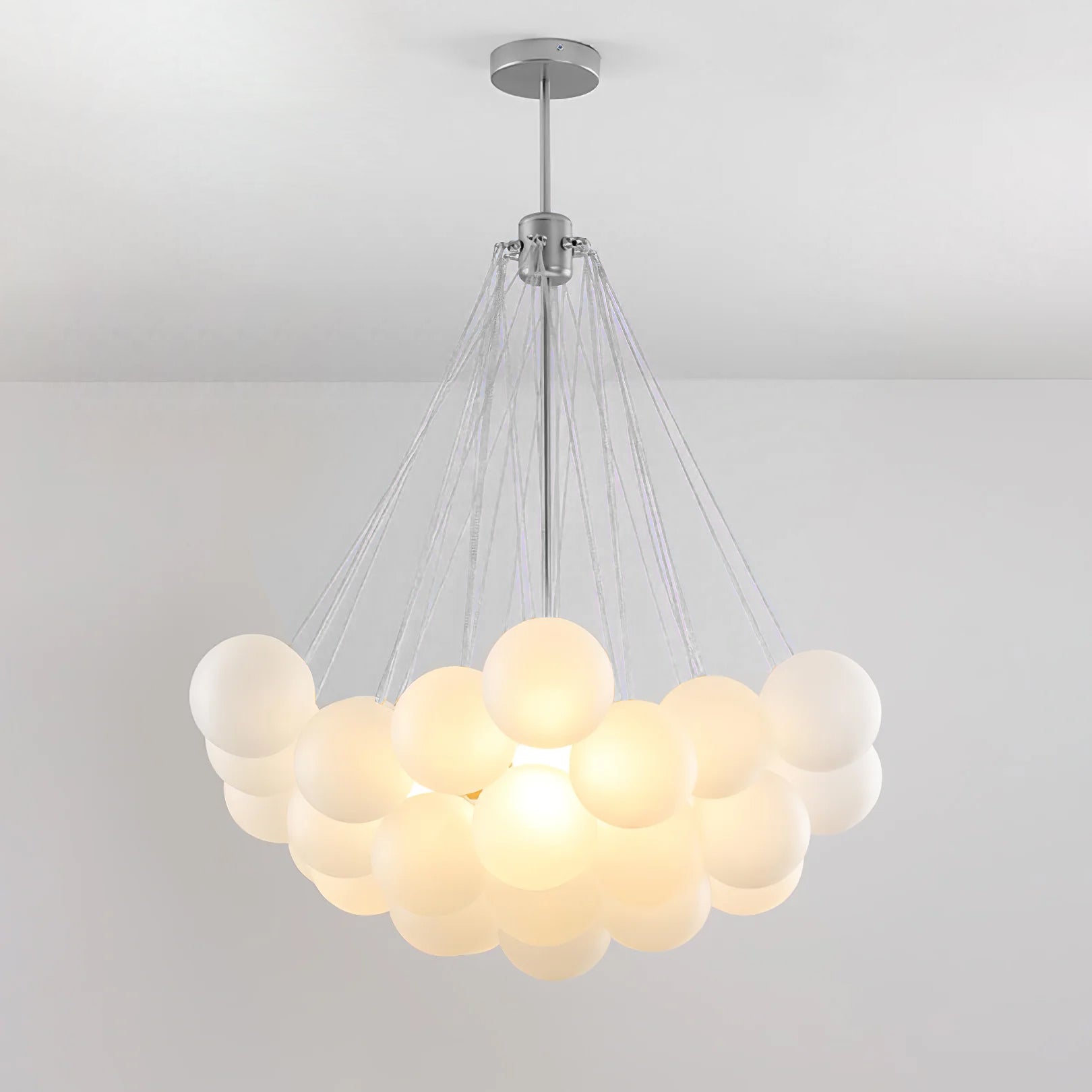 Valentina Glass Globe Pendant Light Bubble