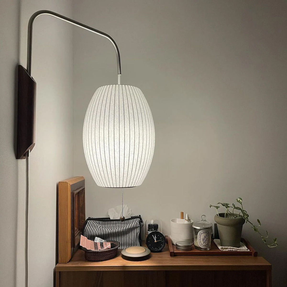Lustra Wall Sconce Walnut Ball - Letslighting