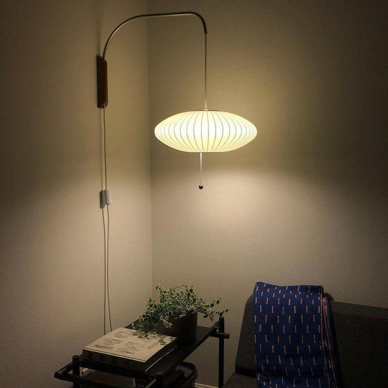 Lustra Wall Sconce Walnut Ball - Letslighting