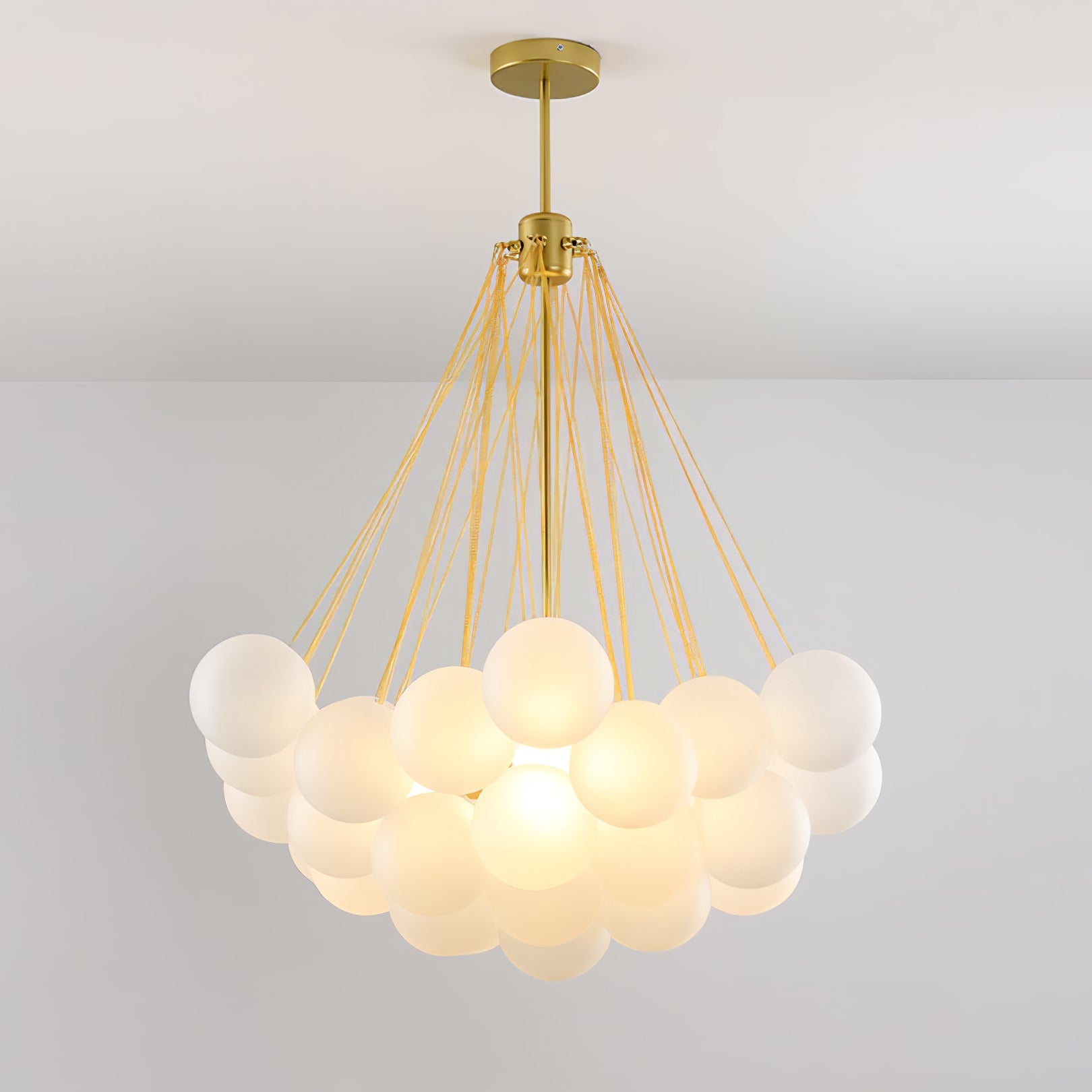 Valentina Glass Globe Pendant Light Bubble