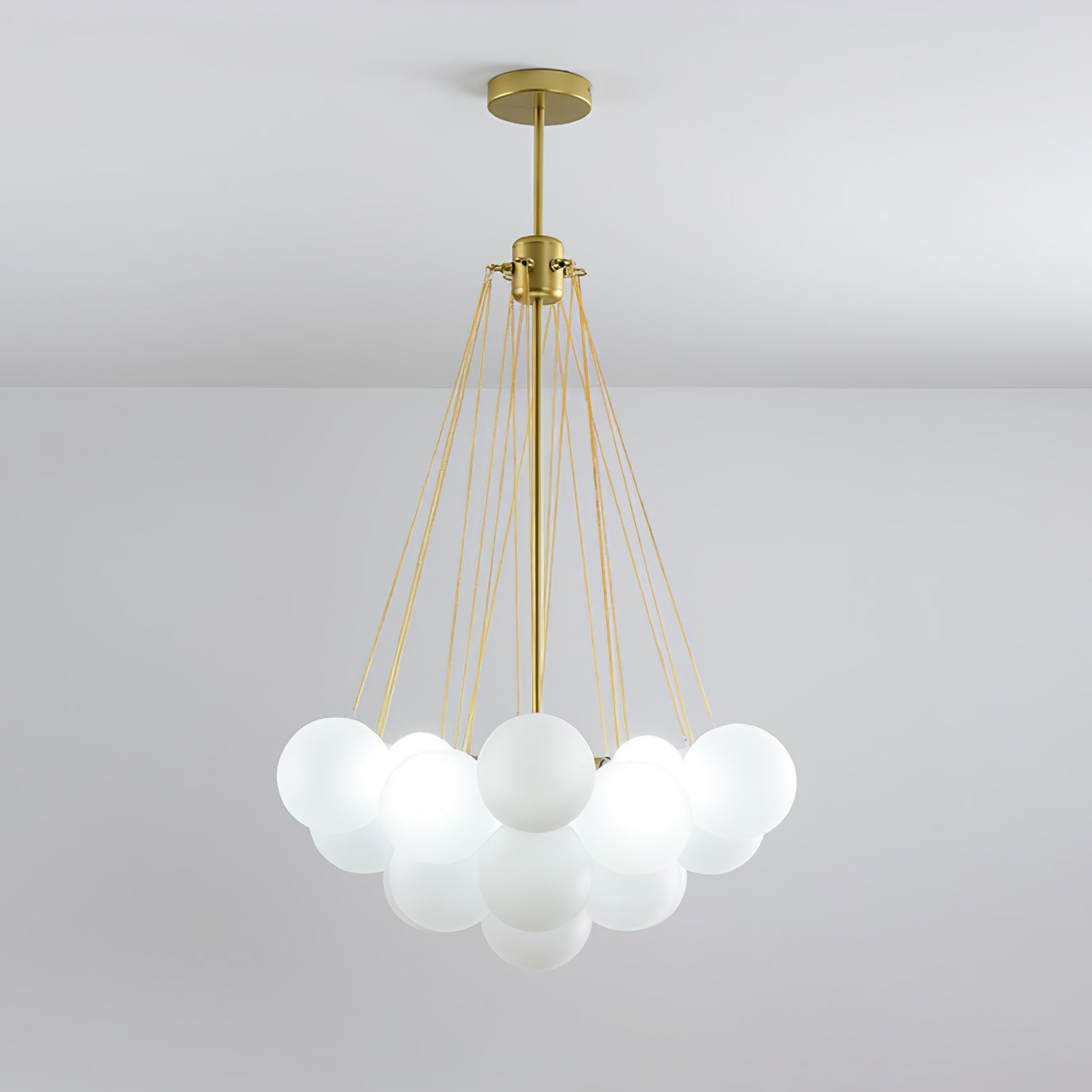 Valentina Glass Globe Pendant Light Bubble