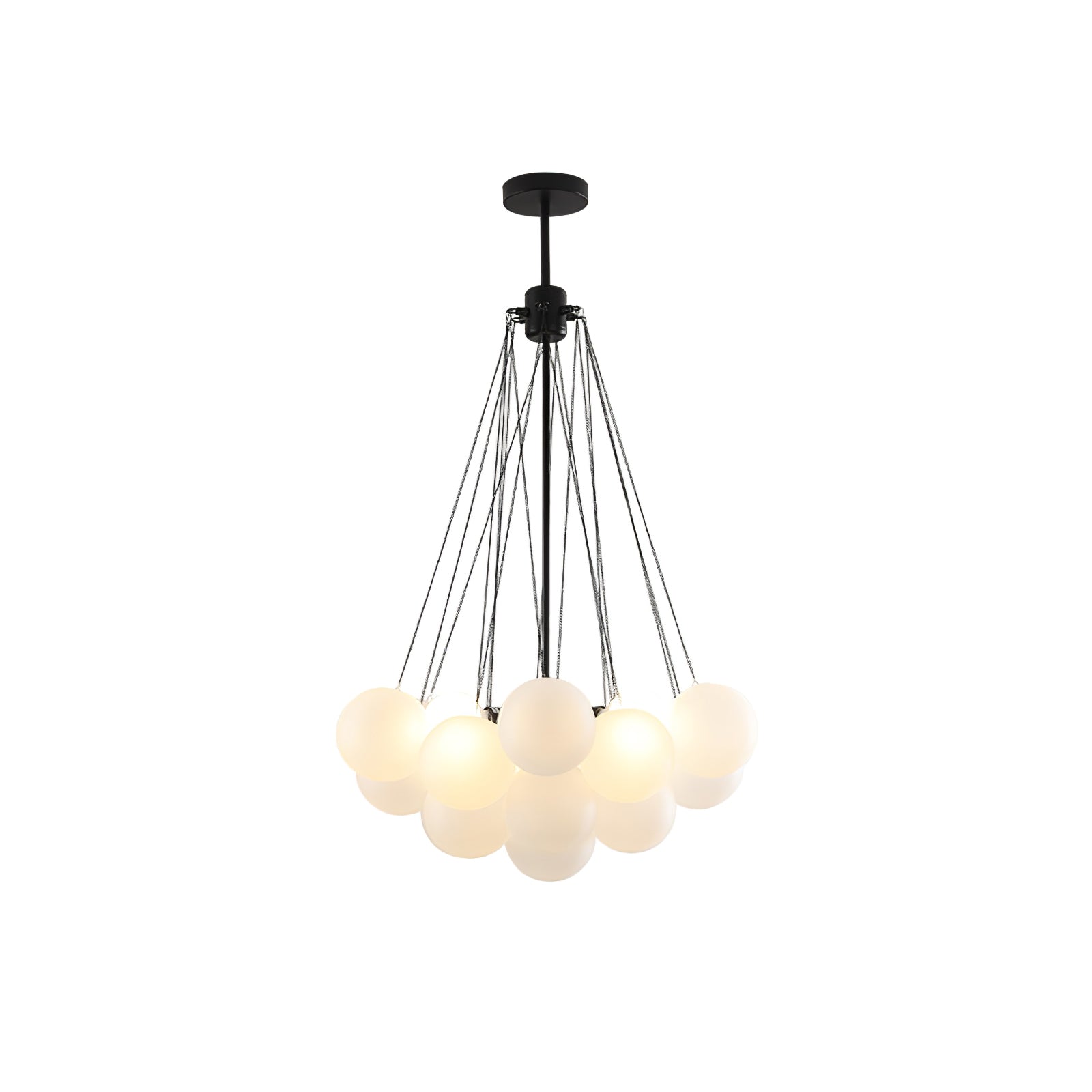 Valentina Glass Globe Pendant Light Bubble
