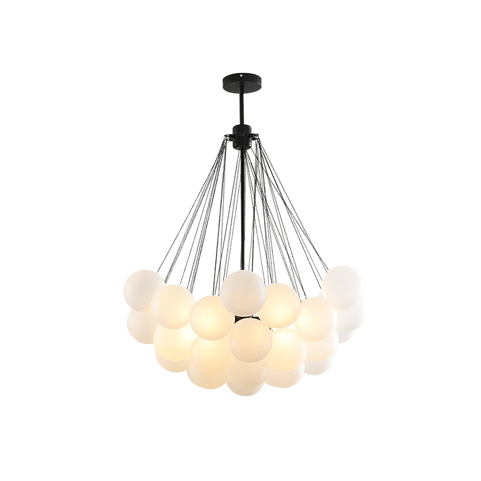Valentina Glass Globe Pendant Light Bubble