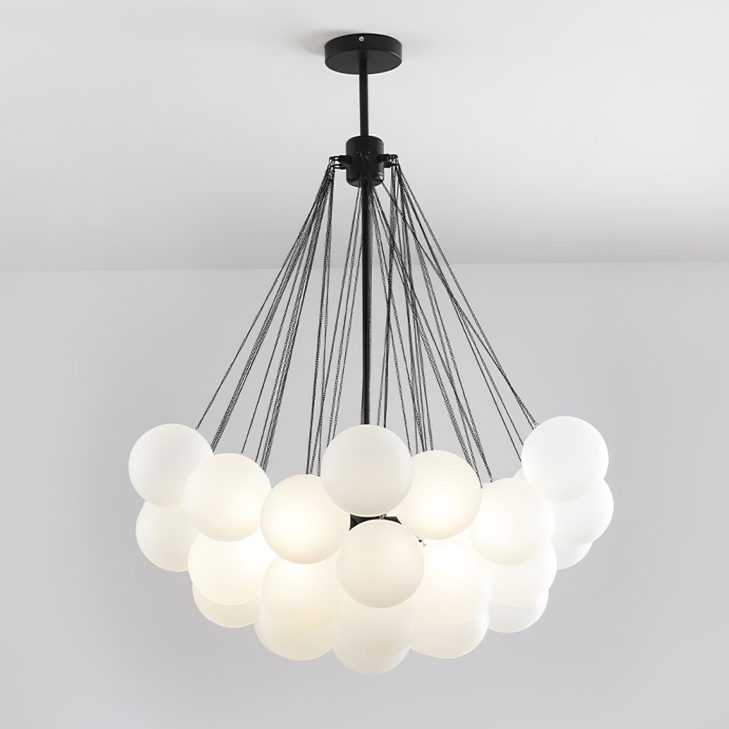 Valentina Glass Globe Pendant Light Bubble