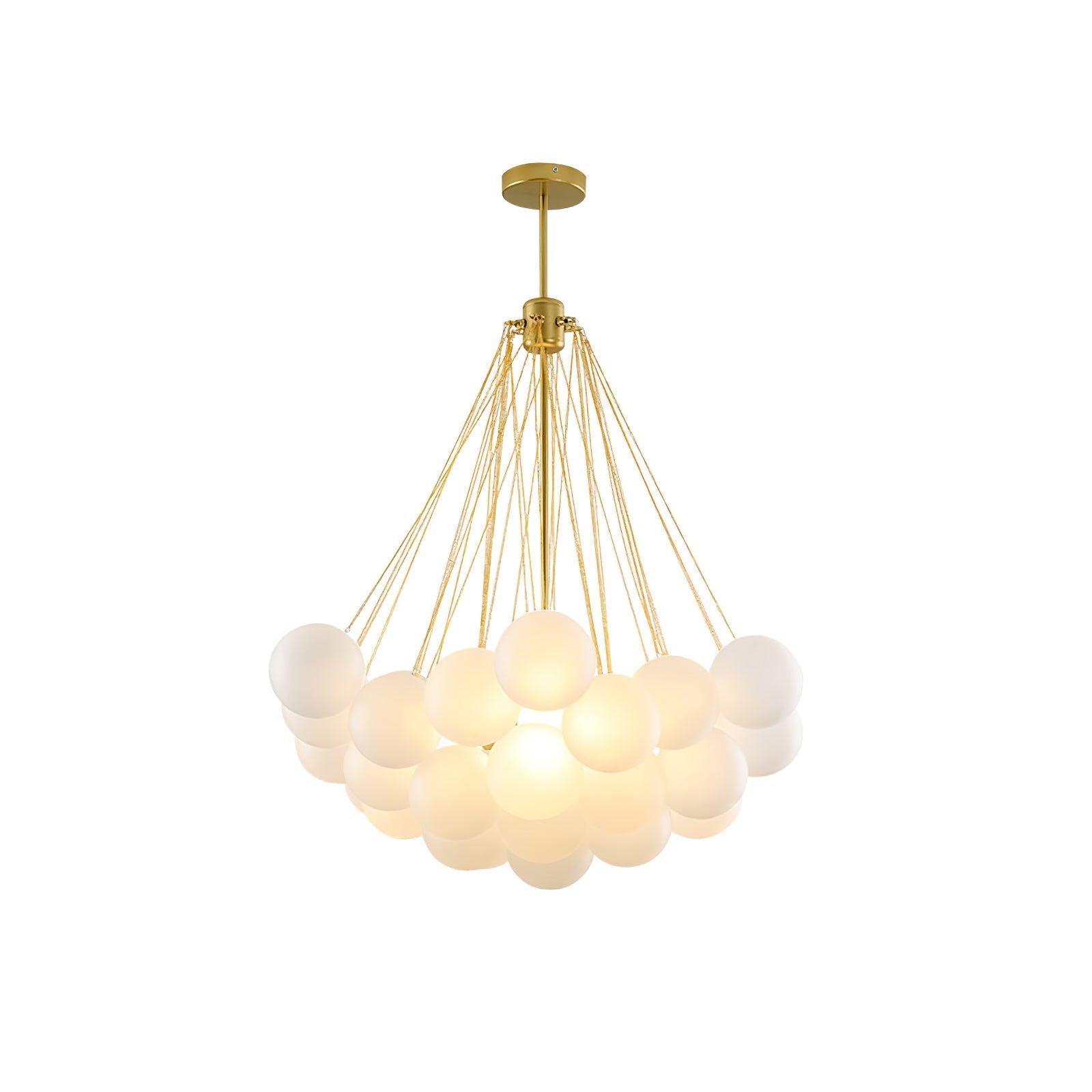 Valentina Glass Globe Pendant Light Bubble