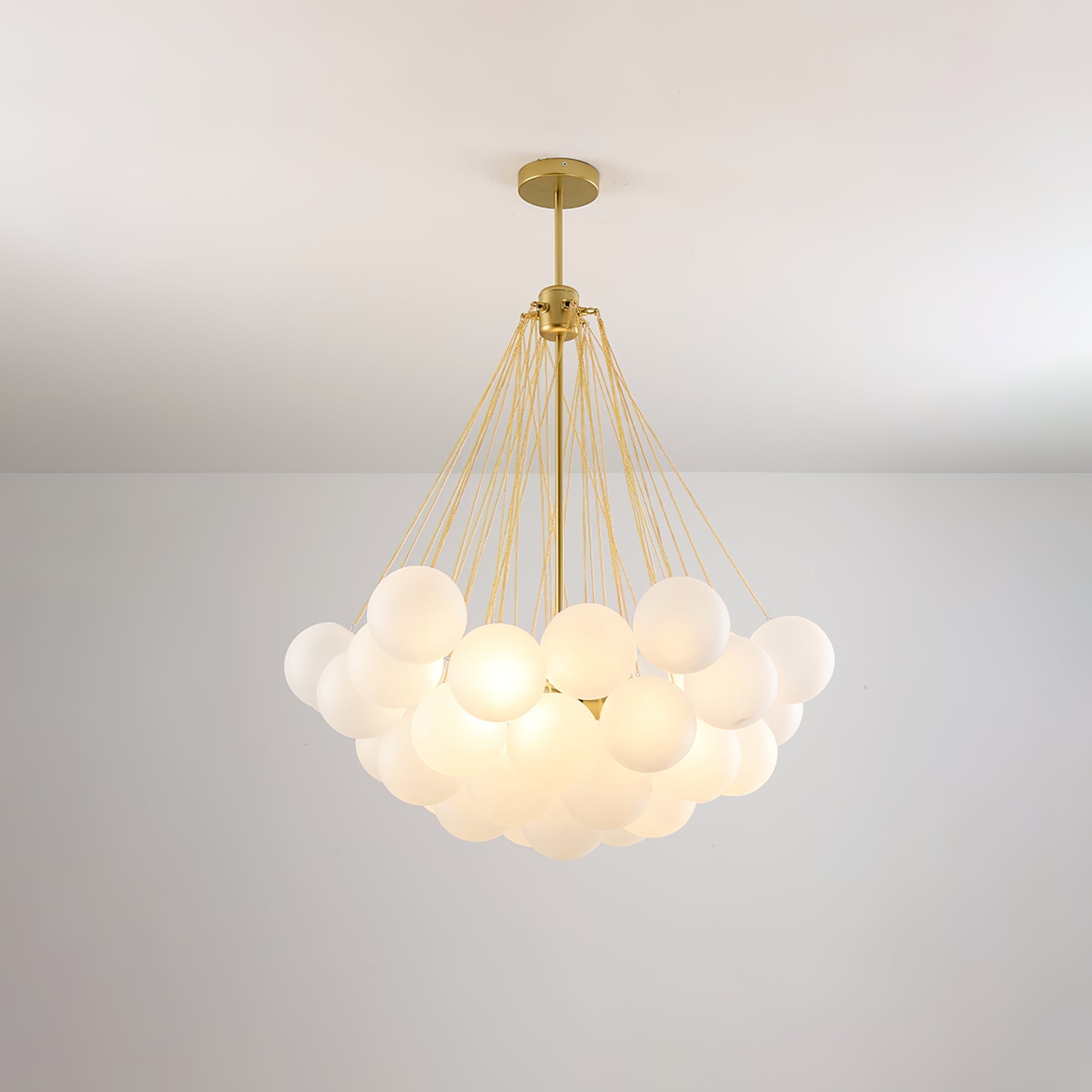 Valentina Glass Globe Pendant Light Bubble