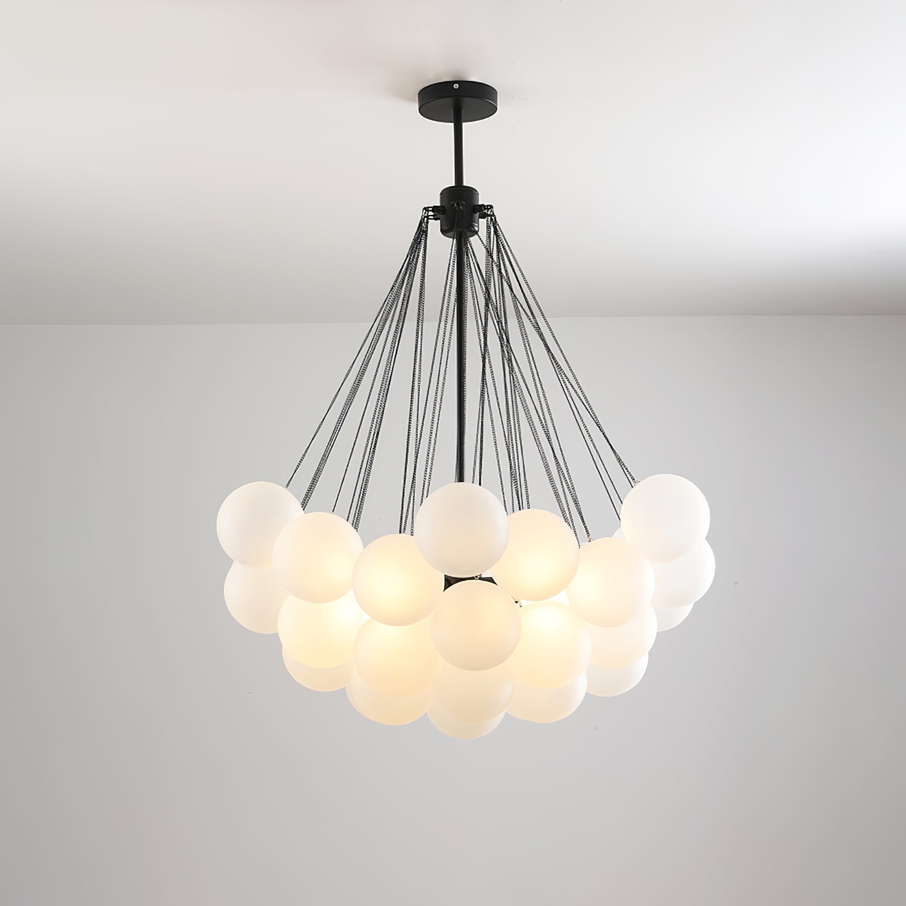 Valentina Glass Globe Pendant Light Bubble
