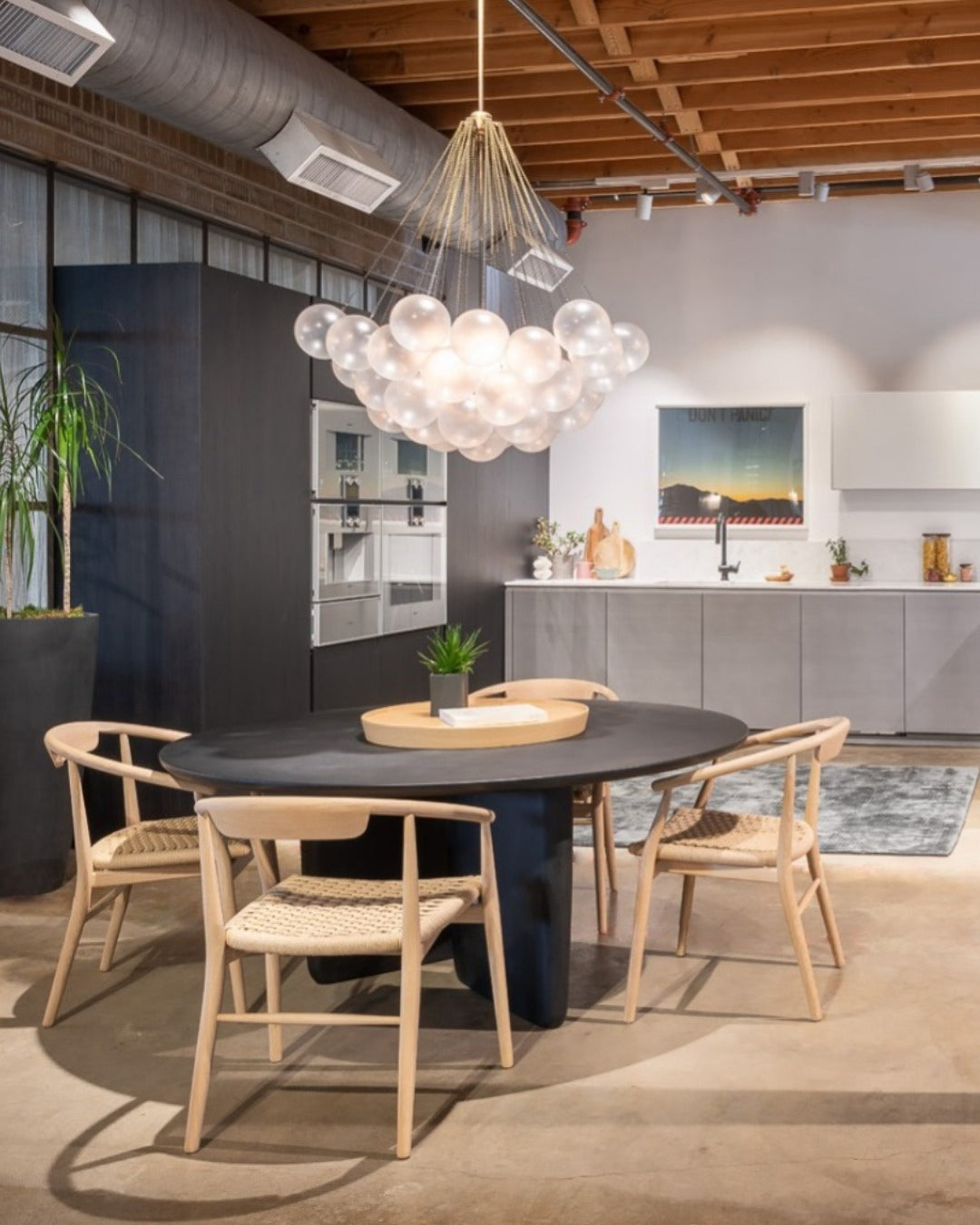 Lustra Chandelier Bubble Frosted Glass - Letslighting