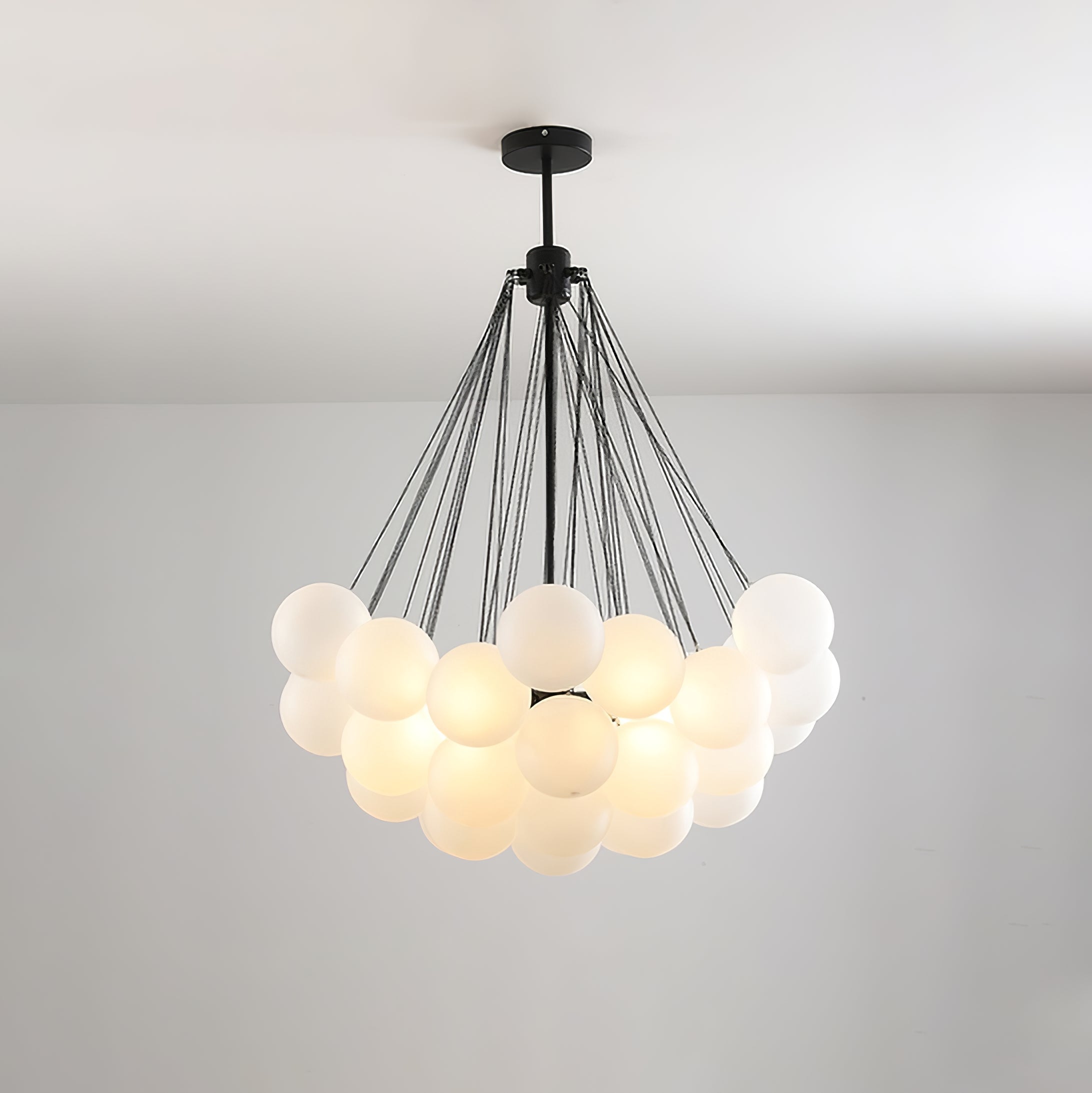 Valentina Glass Globe Pendant Light Bubble