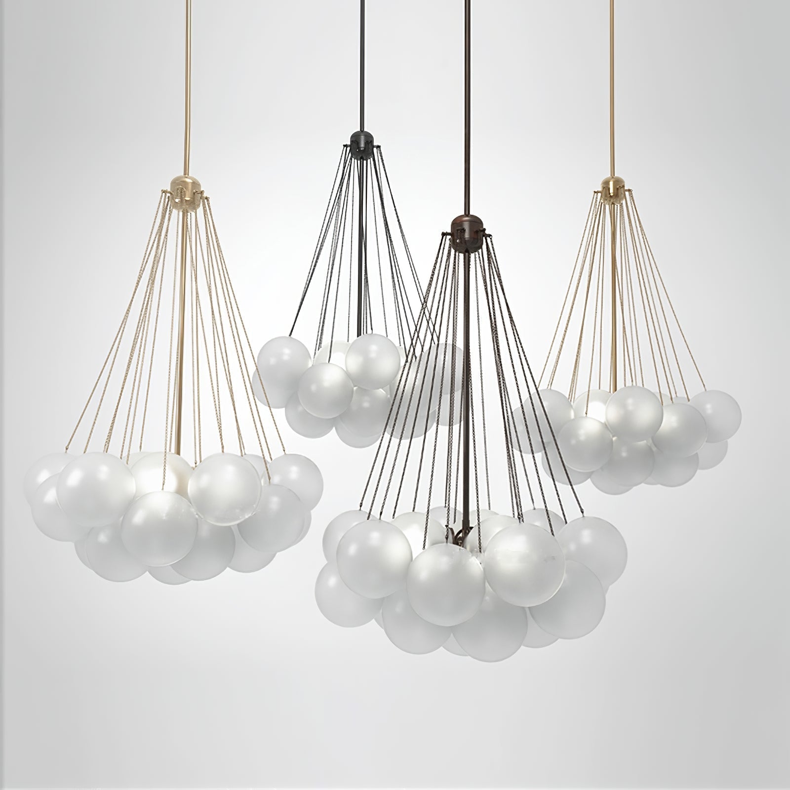 Valentina Glass Globe Pendant Light Bubble