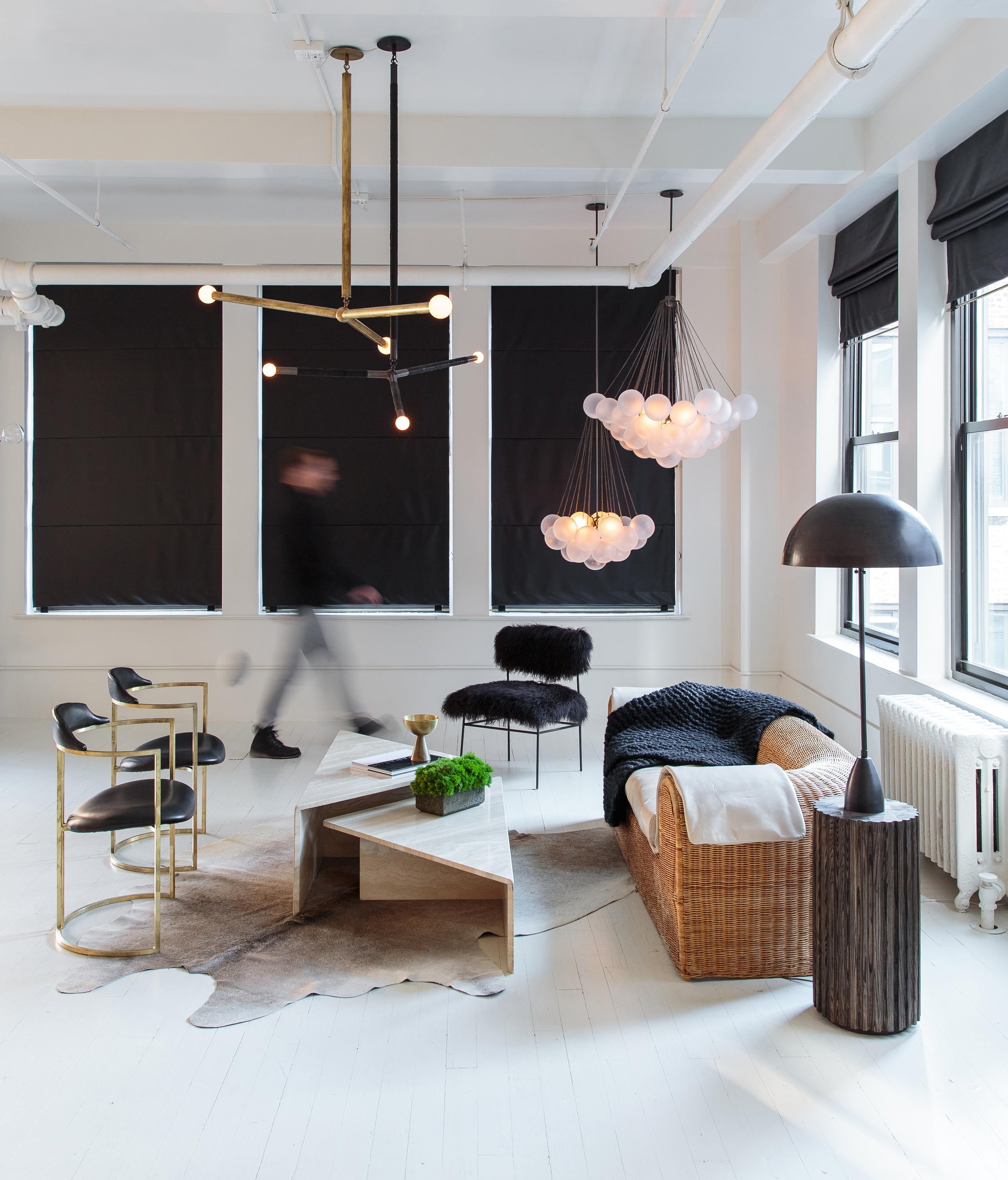 Lustra Chandelier Bubble Frosted Glass - Letslighting
