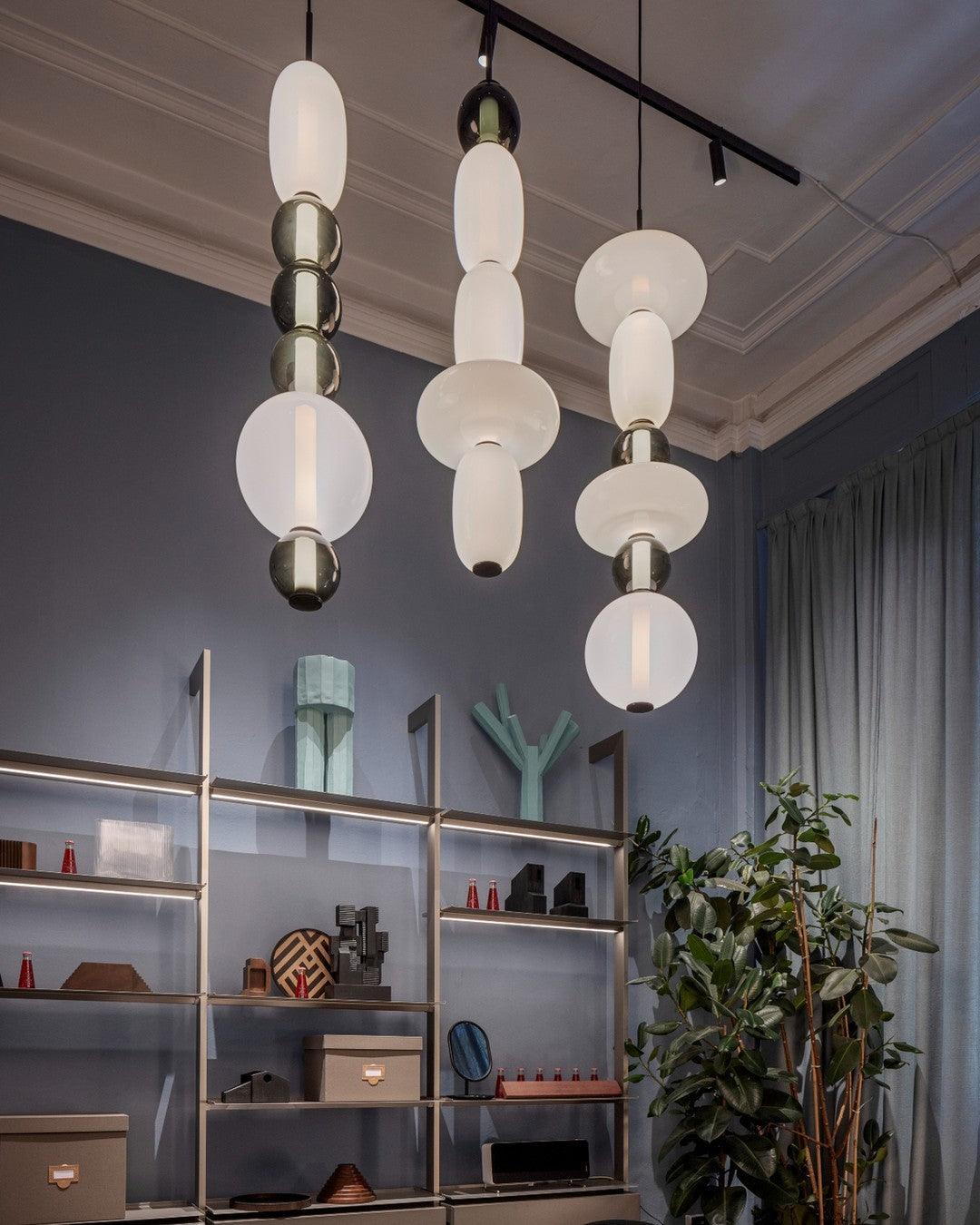 Noxic Glass Acrylic Artistic Pendant Light - Letslighting