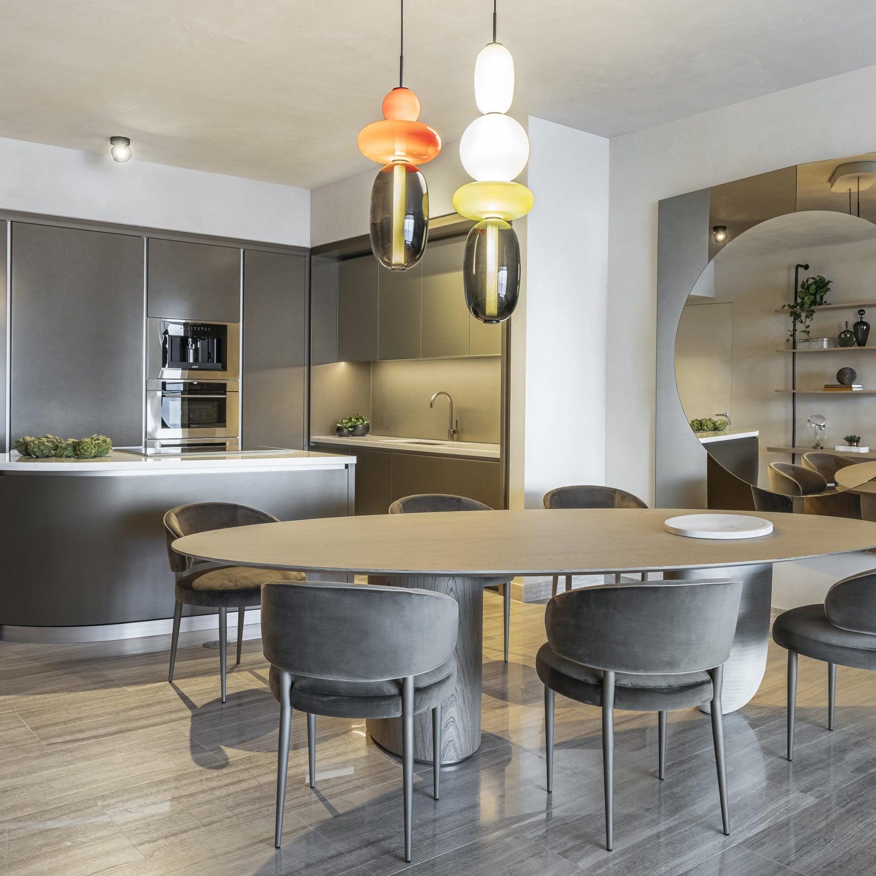 Noxic Glass Acrylic Artistic Pendant Light - Letslighting