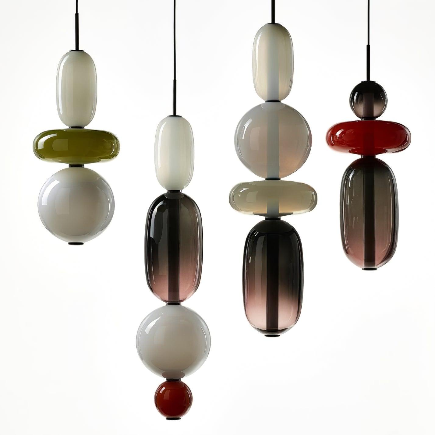 Noxic Glass Acrylic Artistic Pendant Light - Letslighting