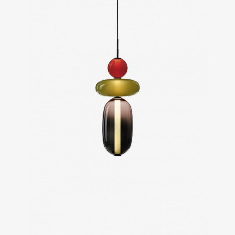 Noxic Glass Acrylic Artistic Pendant Light - Letslighting