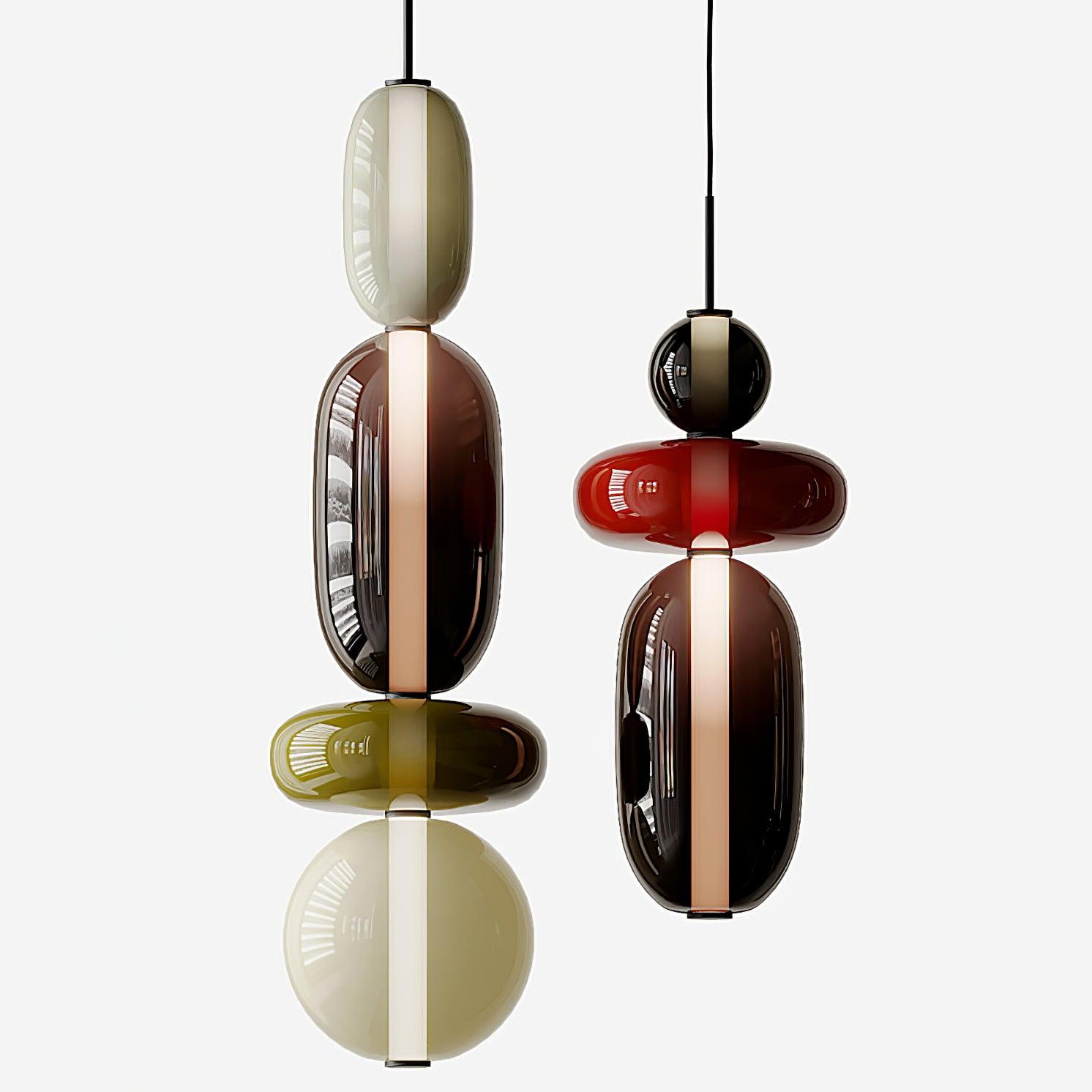 Noxic Glass Acrylic Artistic Pendant Light - Letslighting