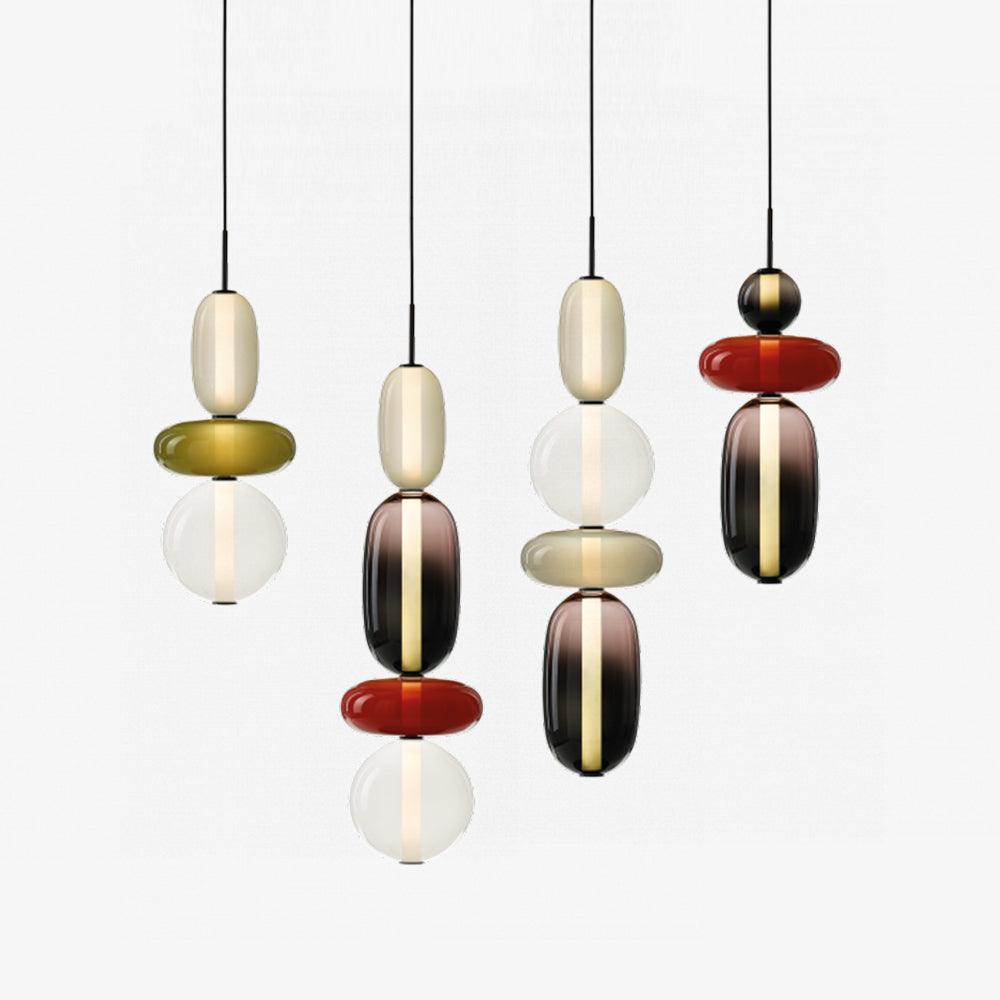 Noxic Glass Acrylic Artistic Pendant Light - Letslighting