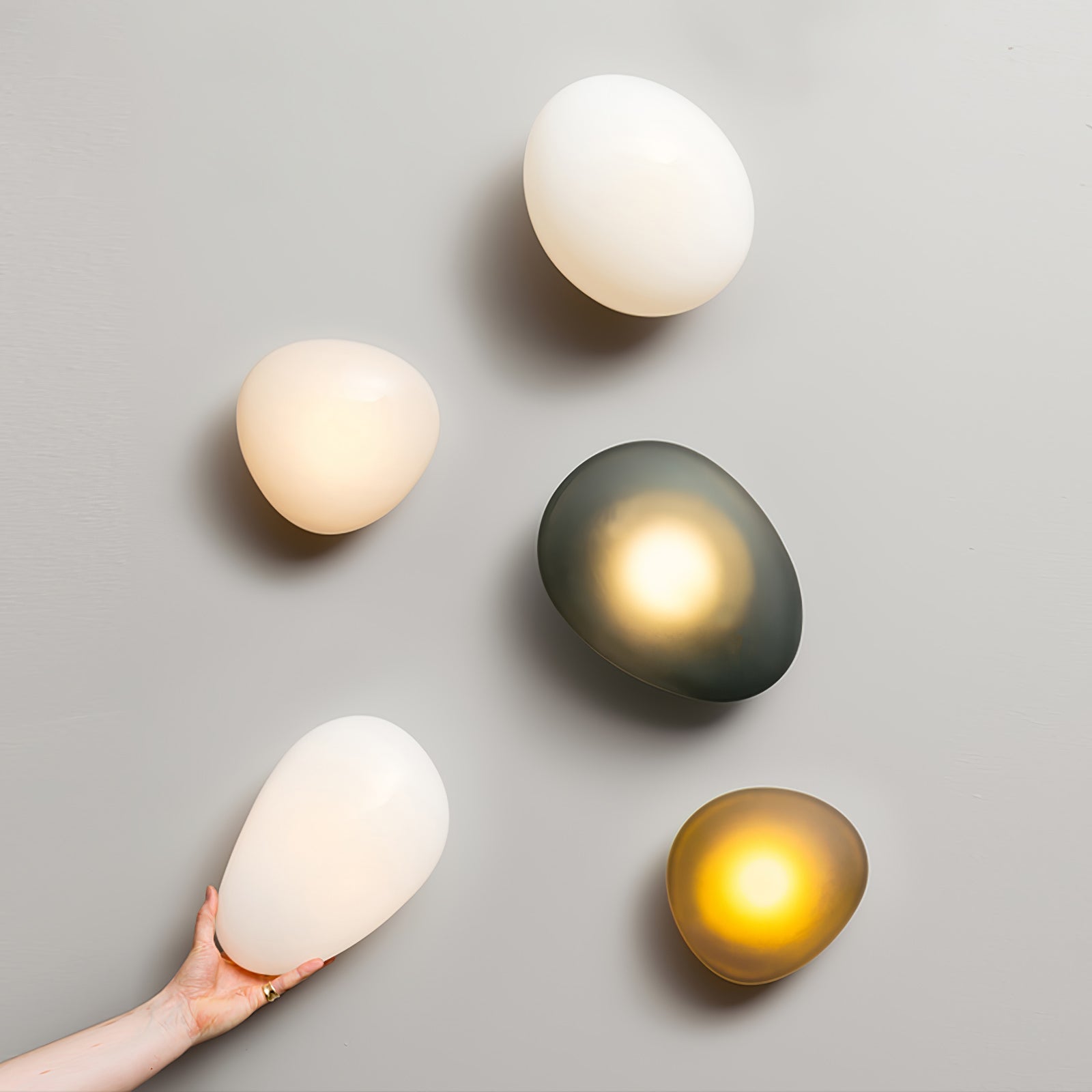 Lustra Wall Lamp Bubble Glass - Letslighting