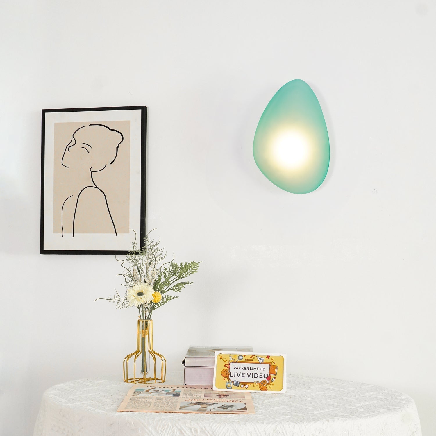 Lustra Wall Lamp Bubble Glass - Letslighting
